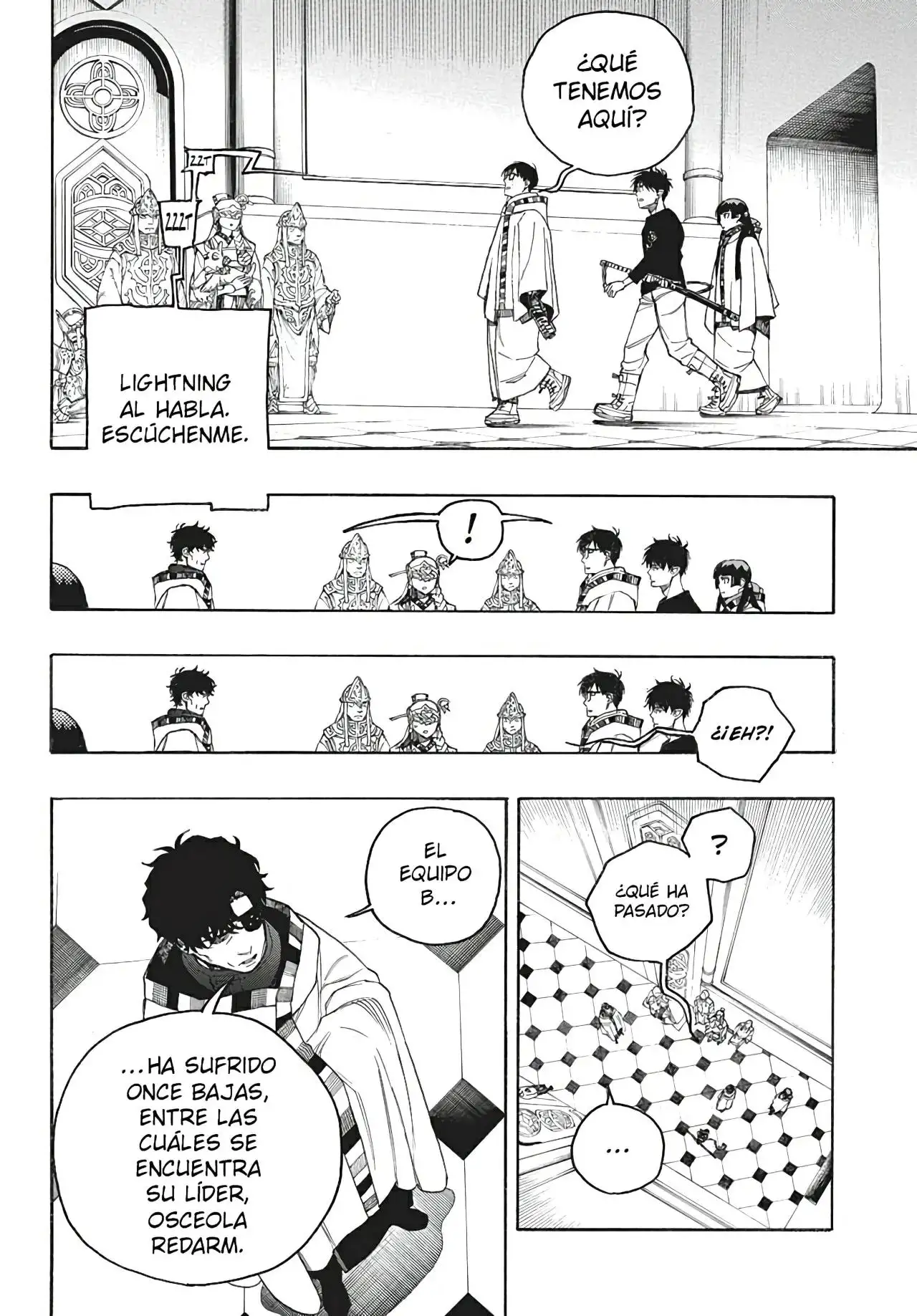 Ao No Exorcist Capitulo 150 page 3