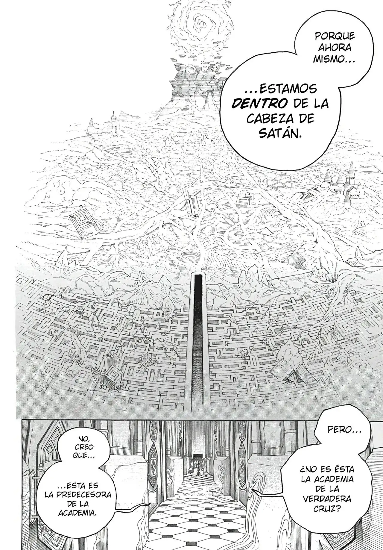 Ao No Exorcist Capitulo 150 page 7