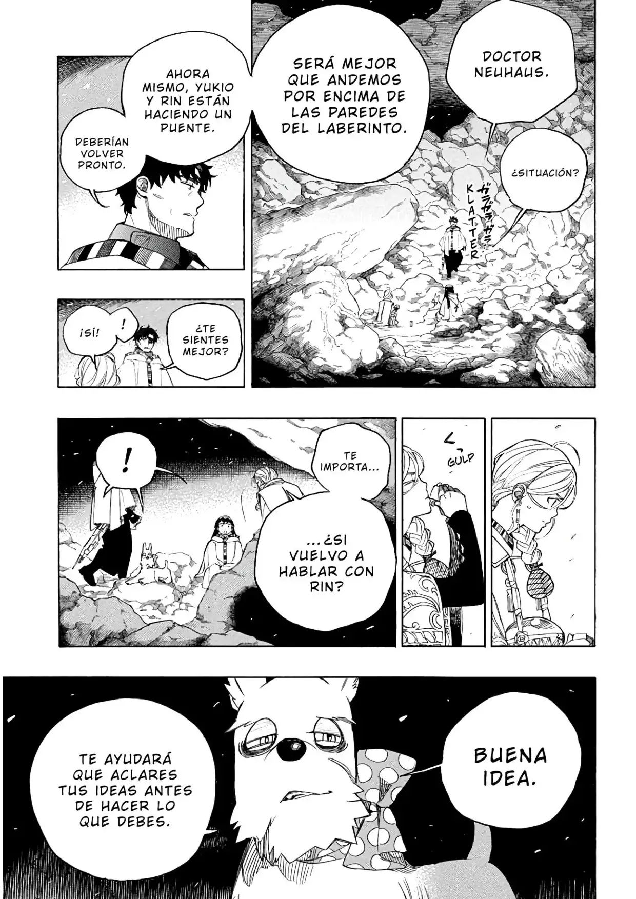 Ao No Exorcist Capitulo 158 page 11
