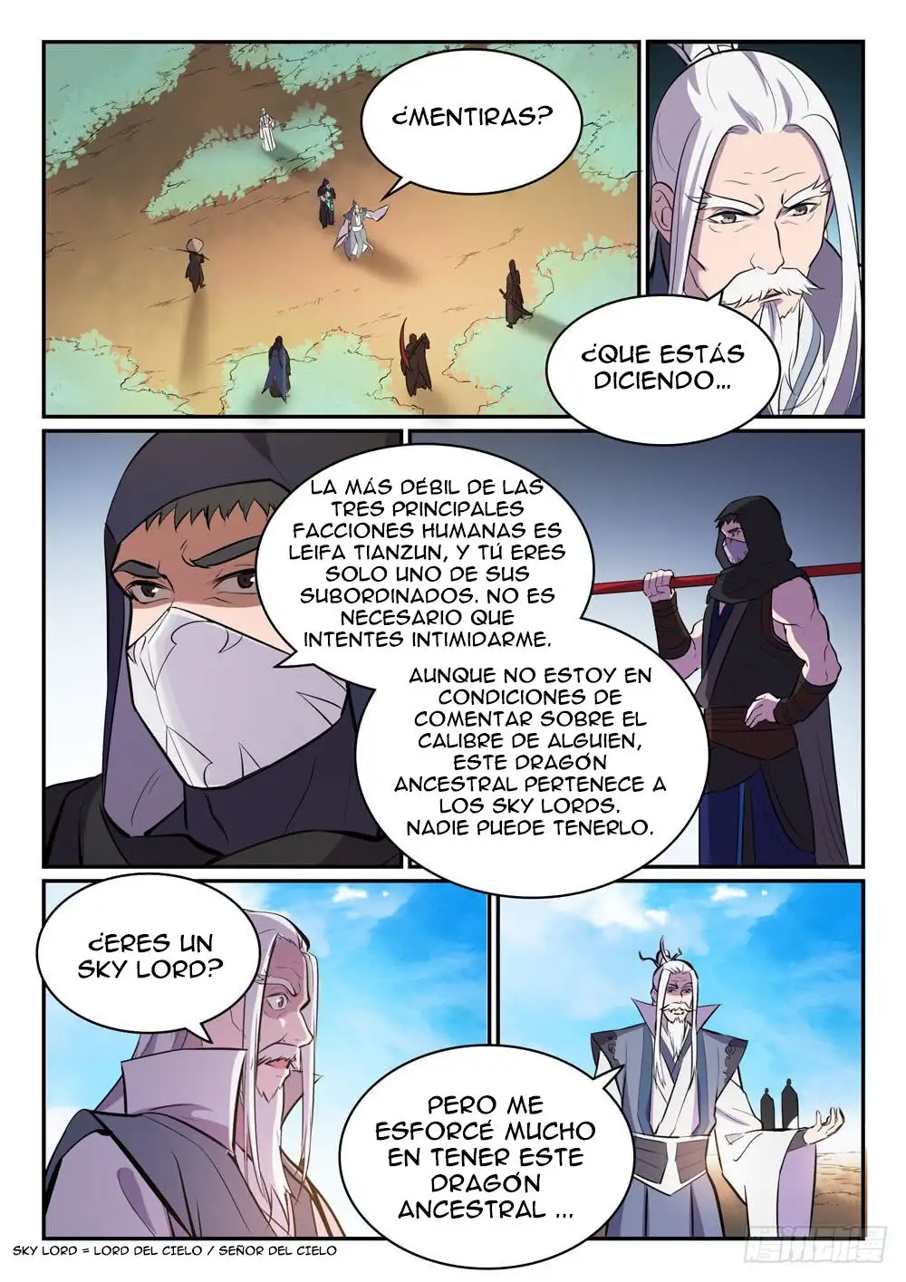 Apotheosis – Elevation to the status of a god Capitulo 447 page 4