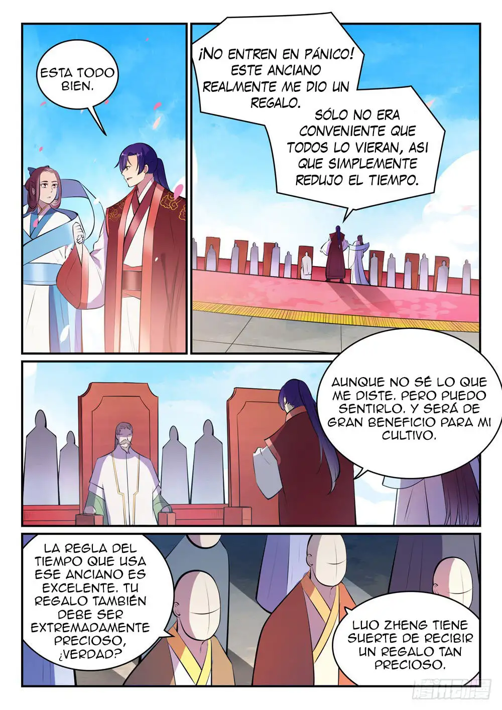 Apotheosis – Elevation to the status of a god Capitulo 469 page 13
