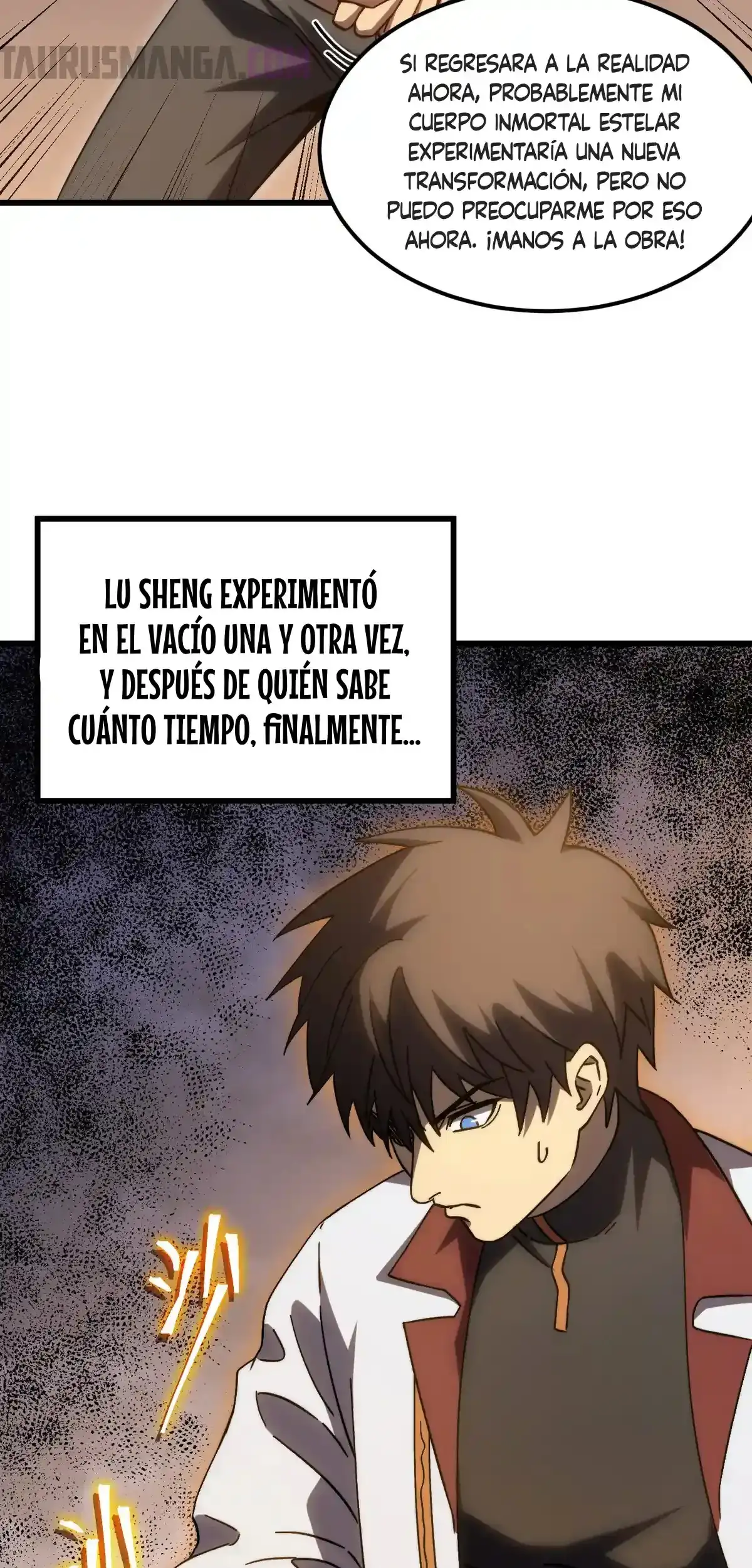Iniciando sesion en 10,000 años en el futuro Capitulo 217 page 44