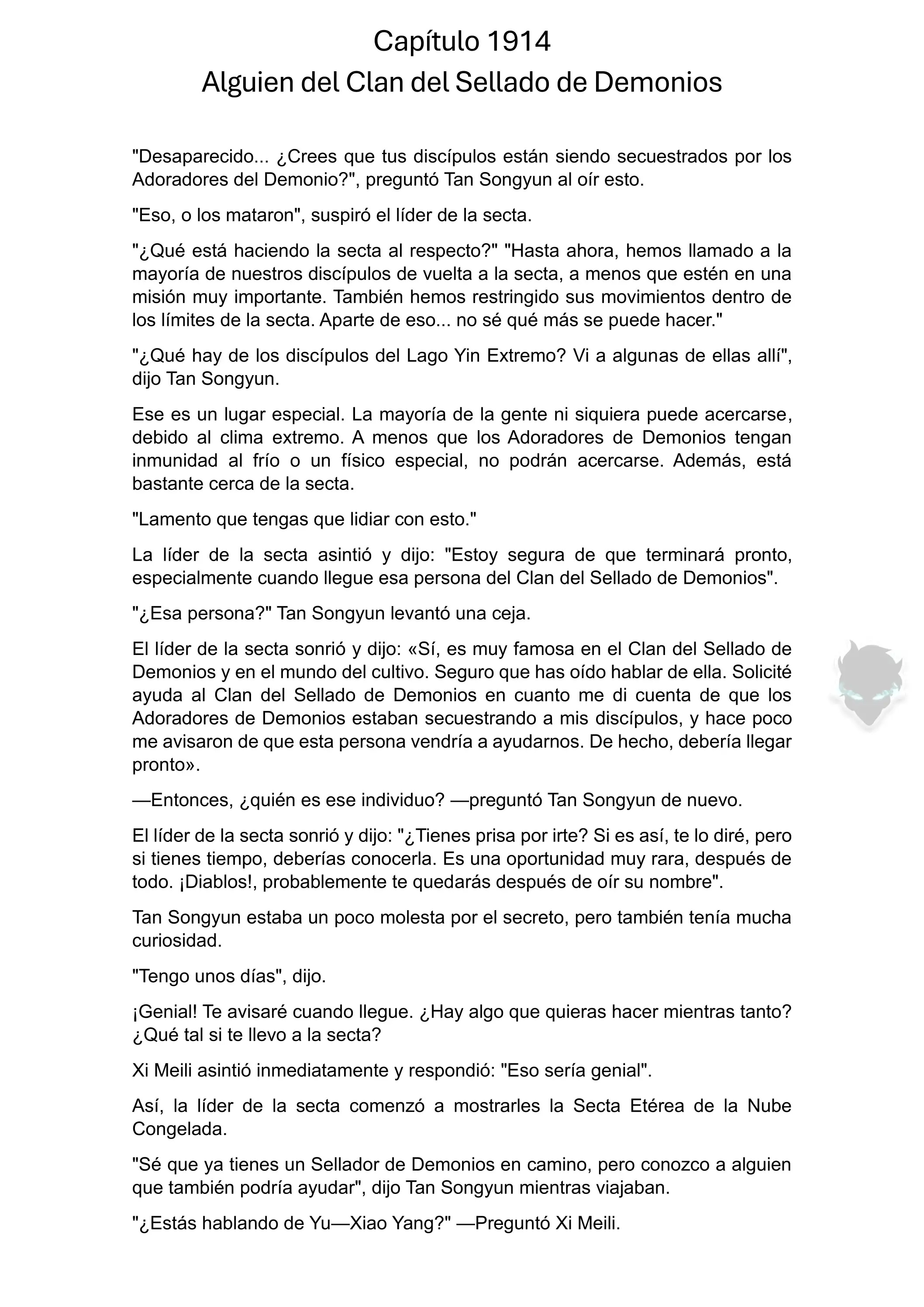 Cultivation Online Capitulo 1914 page 1