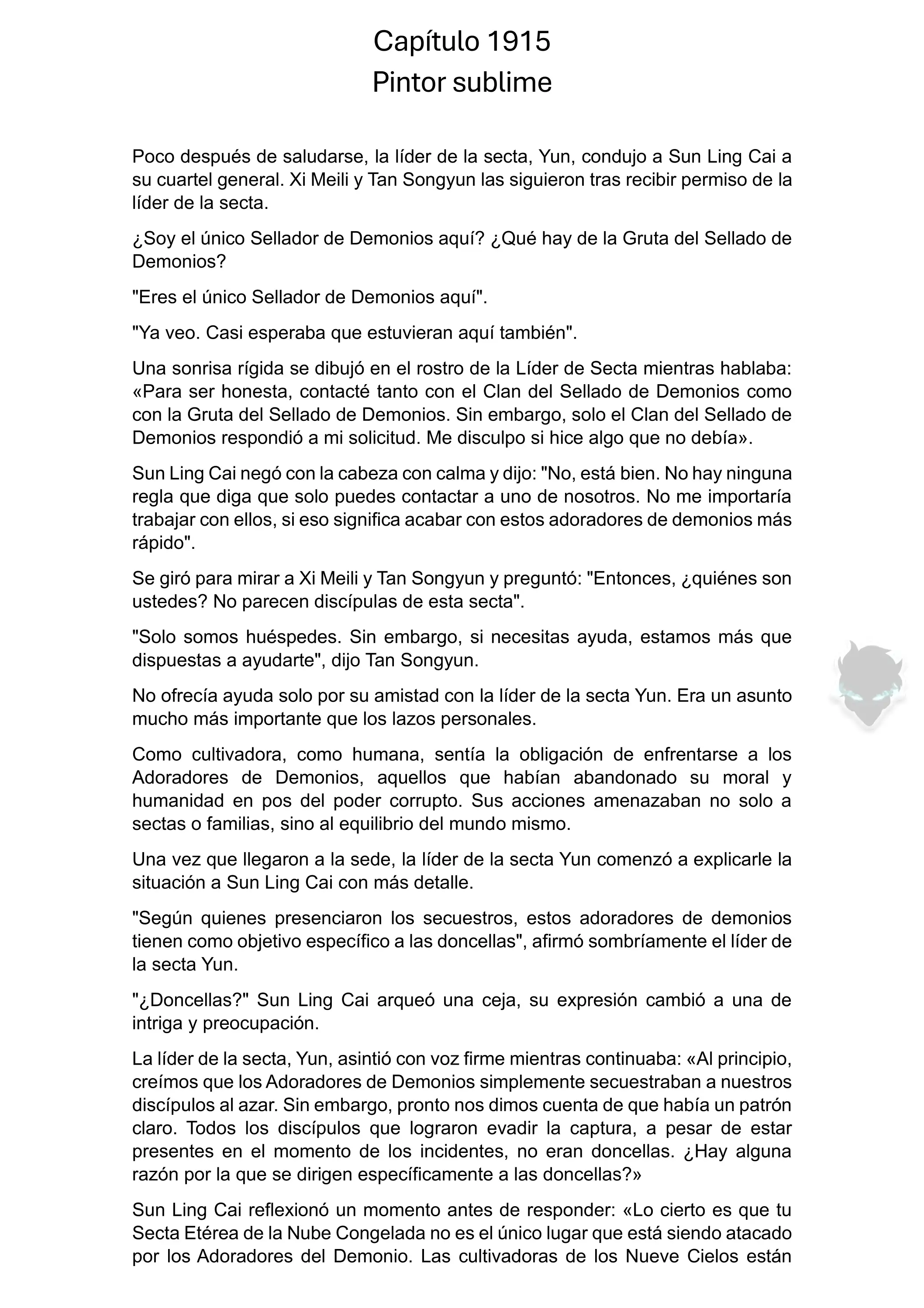 Cultivation Online Capitulo 1915 page 1