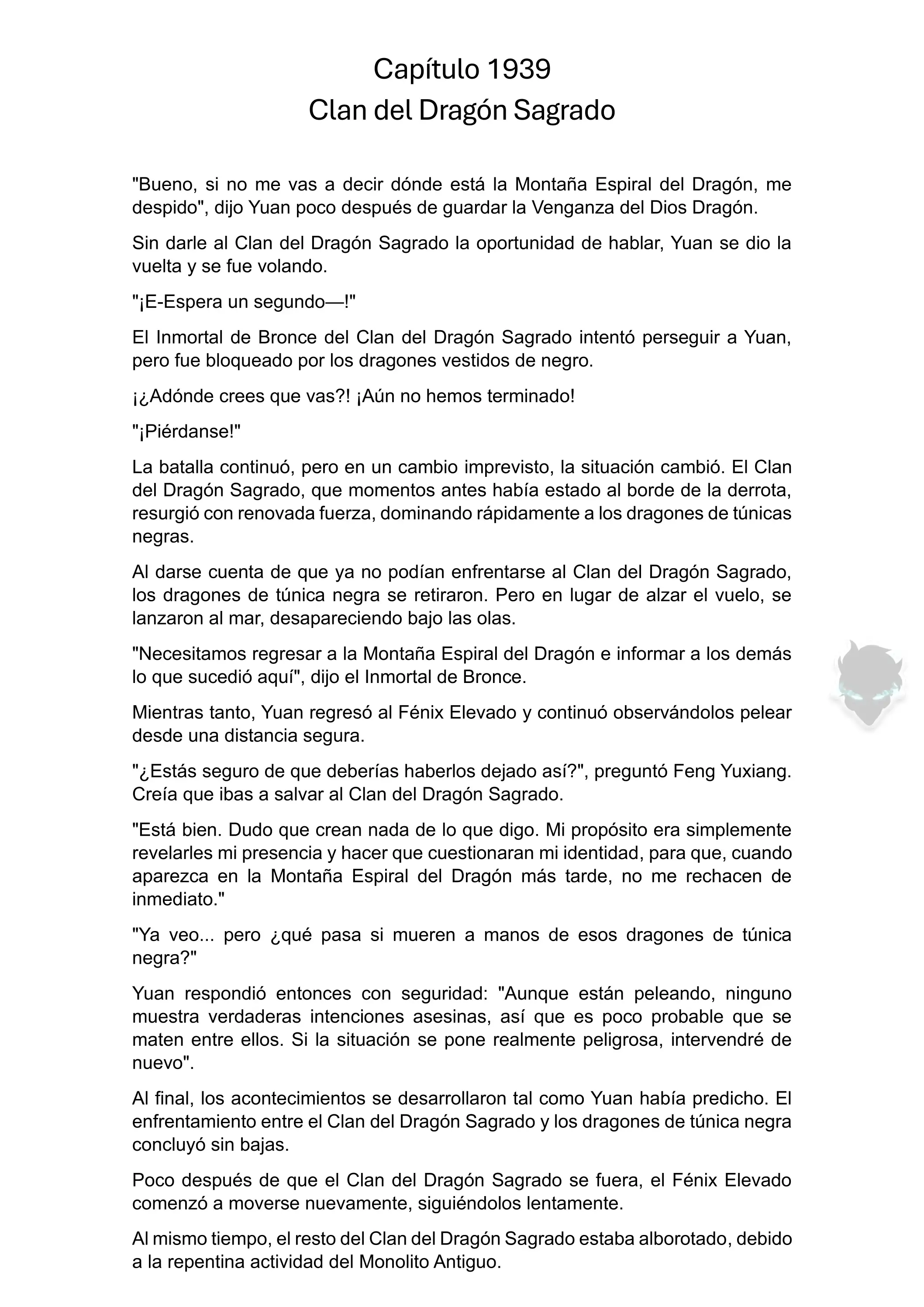 Cultivation Online Capitulo 1939 page 1
