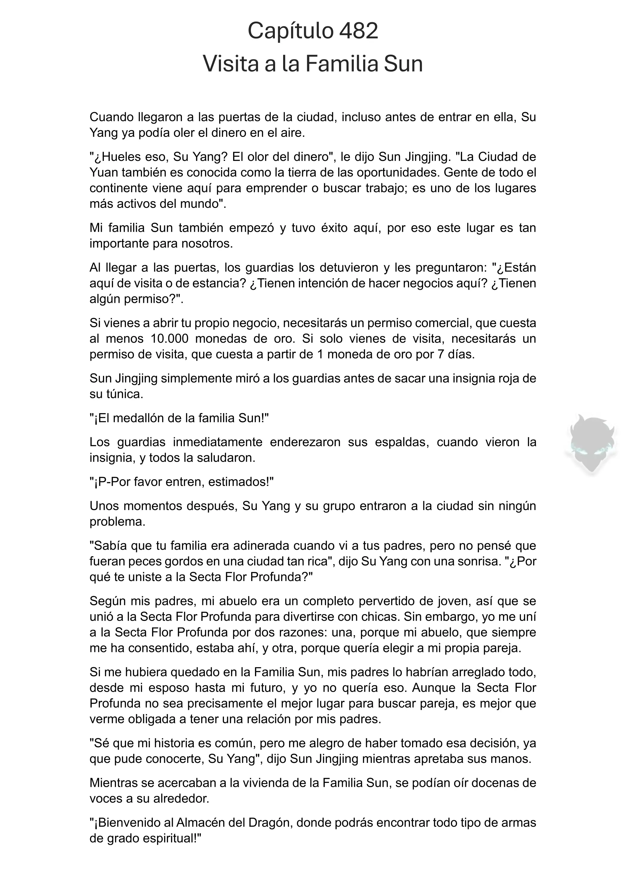 Dual Cultivation Capitulo 482 page 1