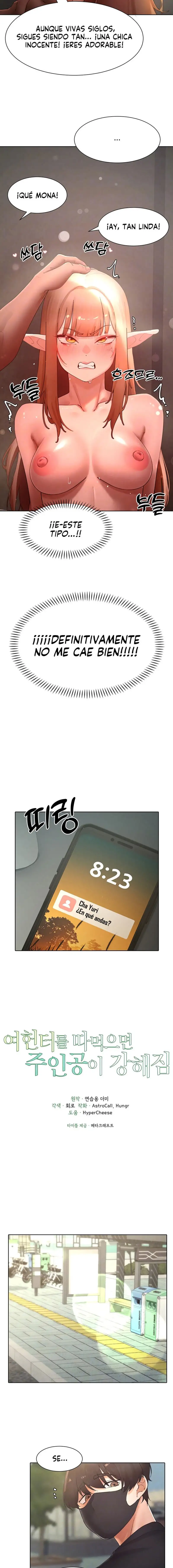 Si Te Comes A Una Cazadora, El Personaje Principal Se Vuelve Mas Fuerte Capitulo 44 page 1