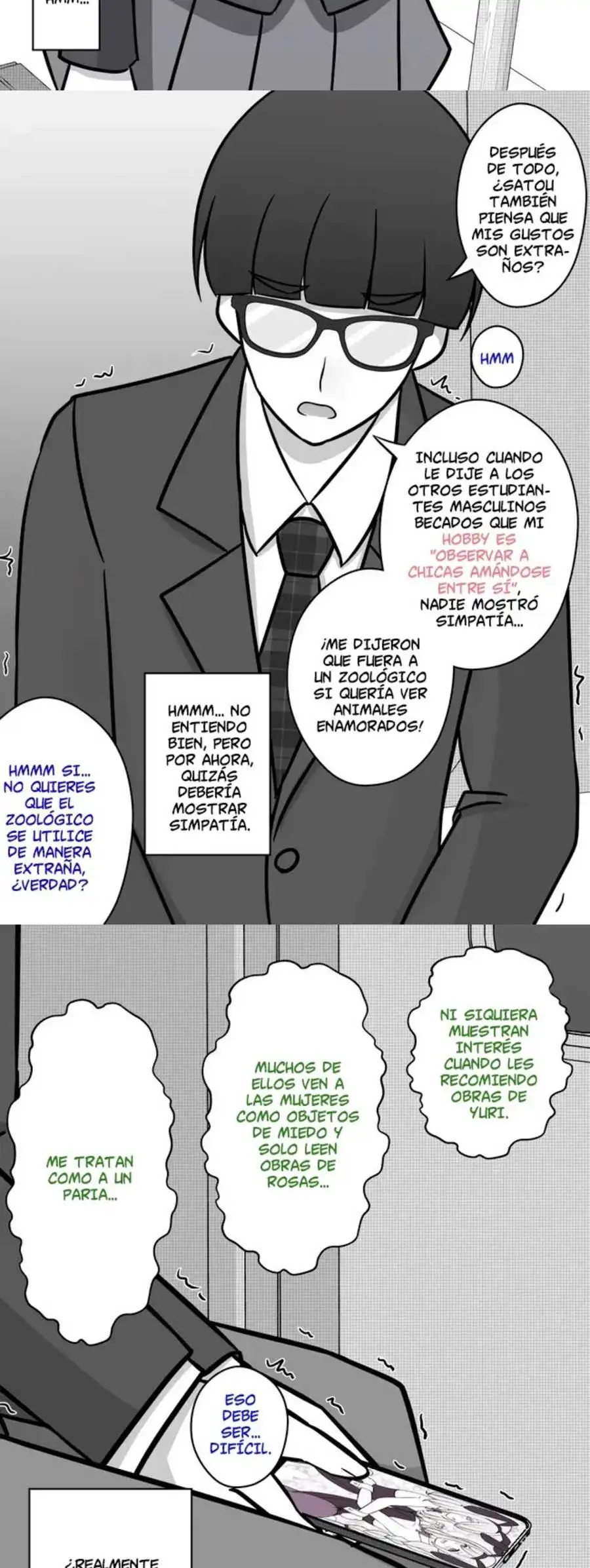 El mundo paralelo con una relación de hombres y mujeres de 1:39 resulta ser inesperadamente normal. Capitulo 96 page 1