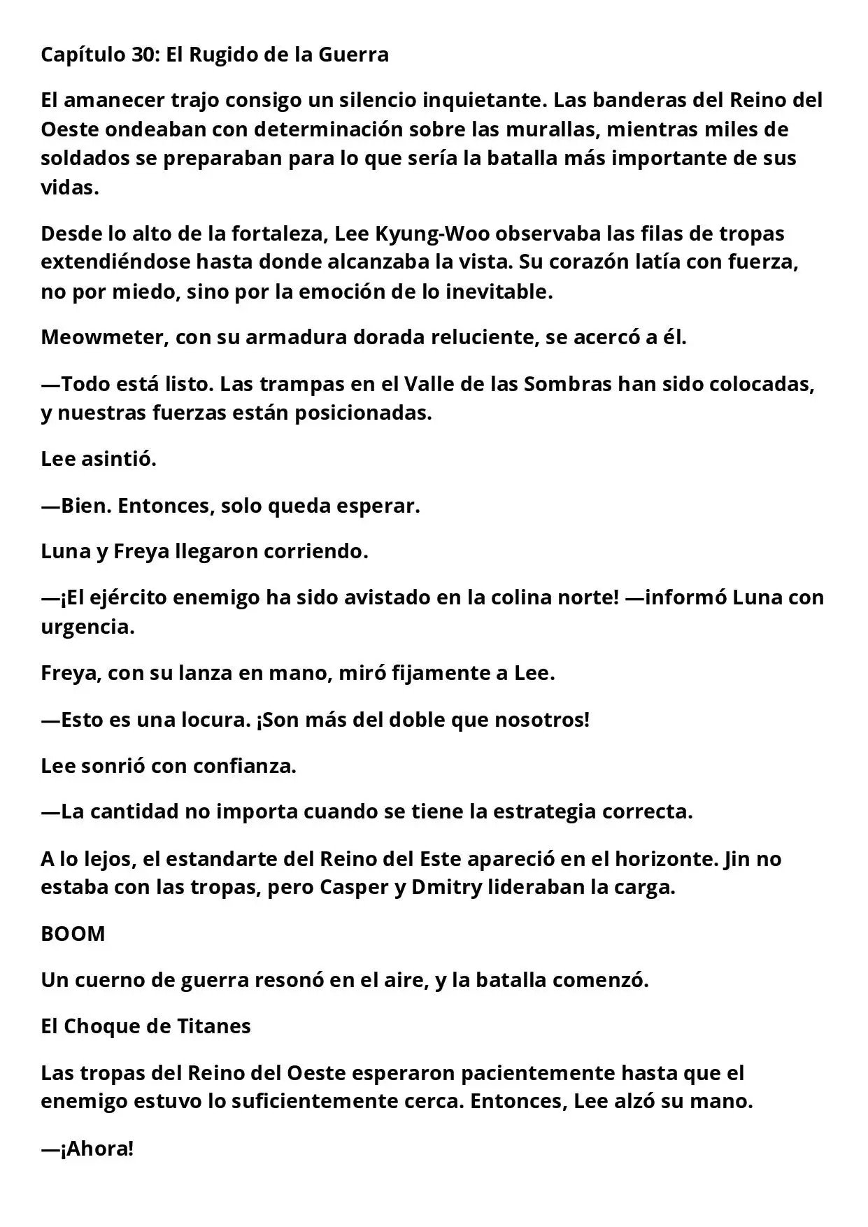 el novelista atrapado en su novela Capitulo 30 page 0
