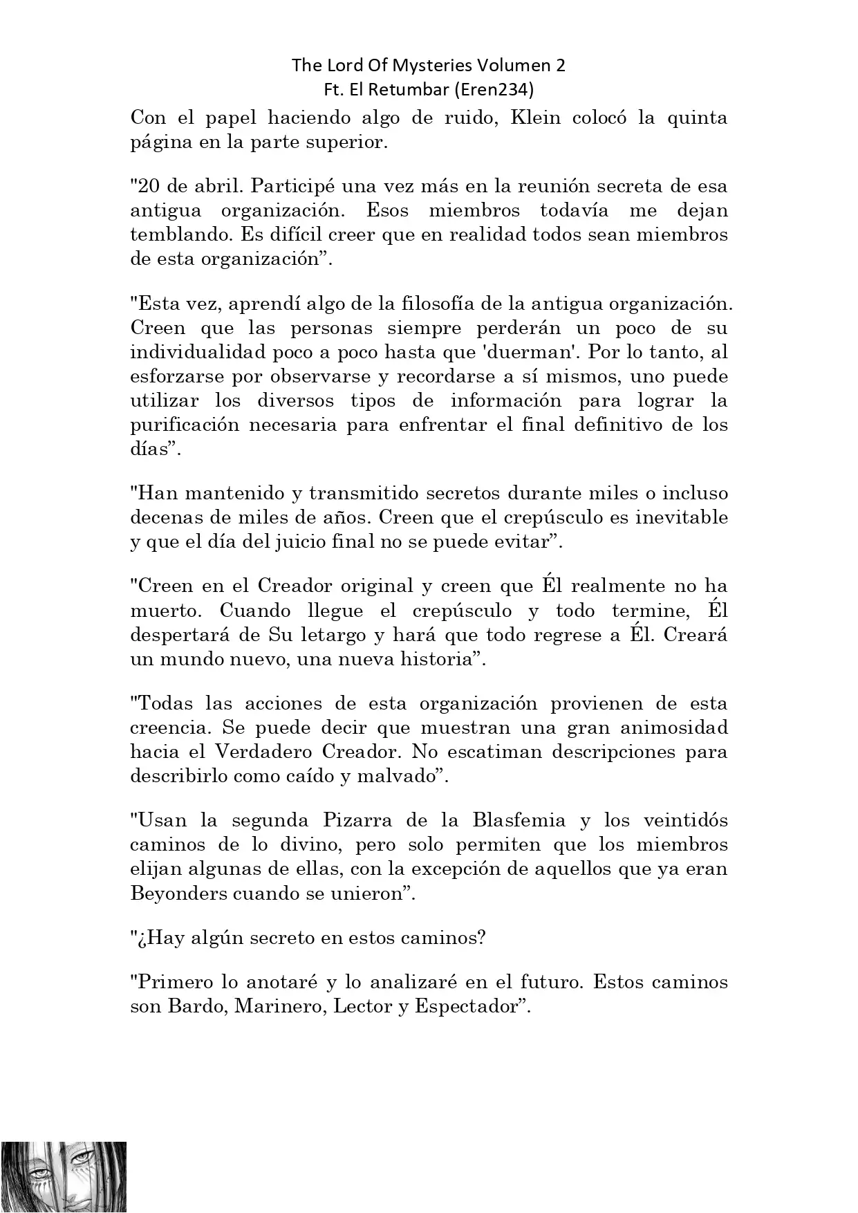 El Señor de los Misterios Capitulo 265 page 4