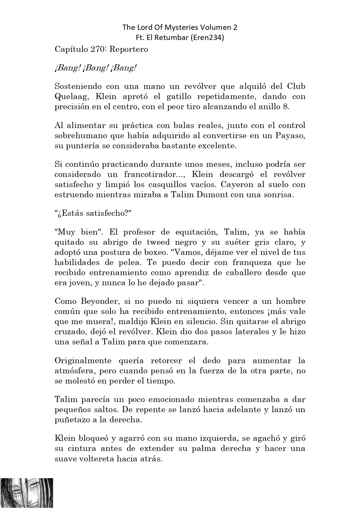 El Señor de los Misterios Capitulo 270 page 0