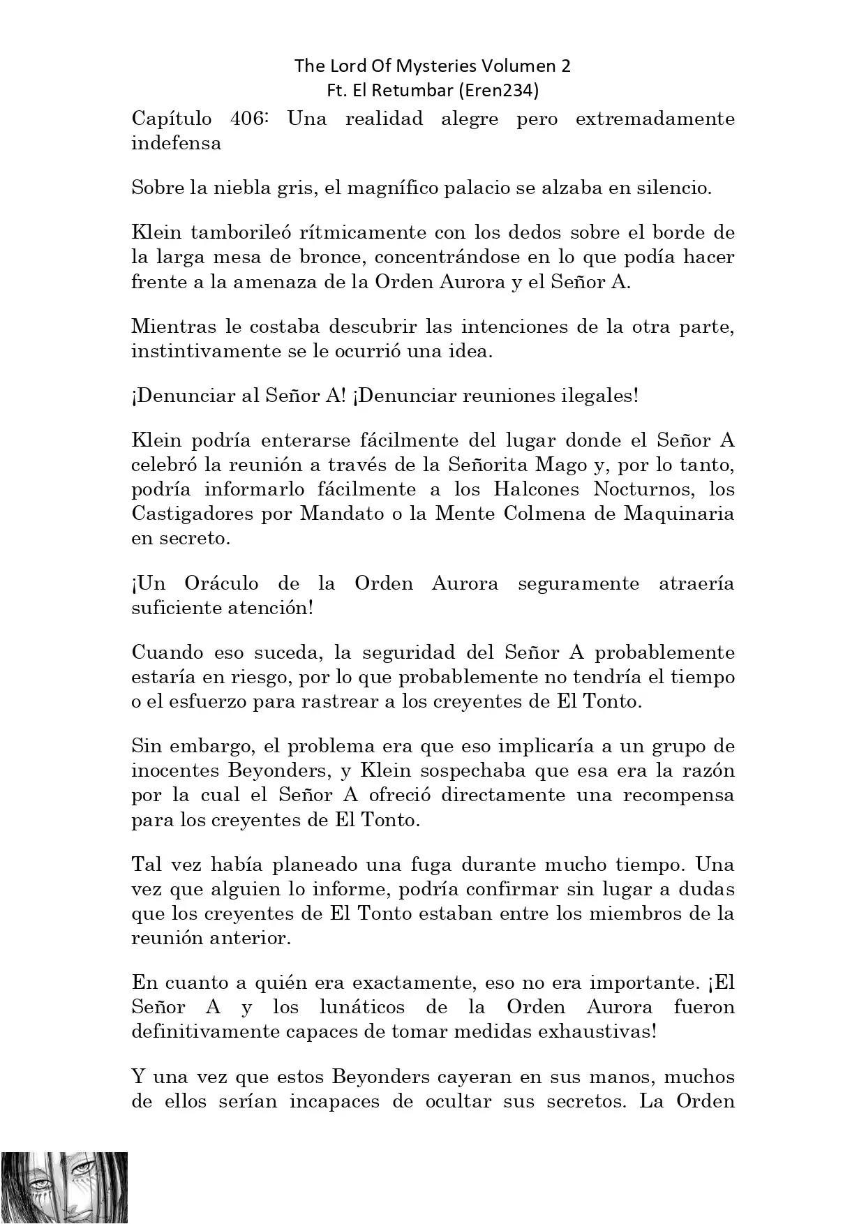 El Señor de los Misterios Capitulo 406 page 0