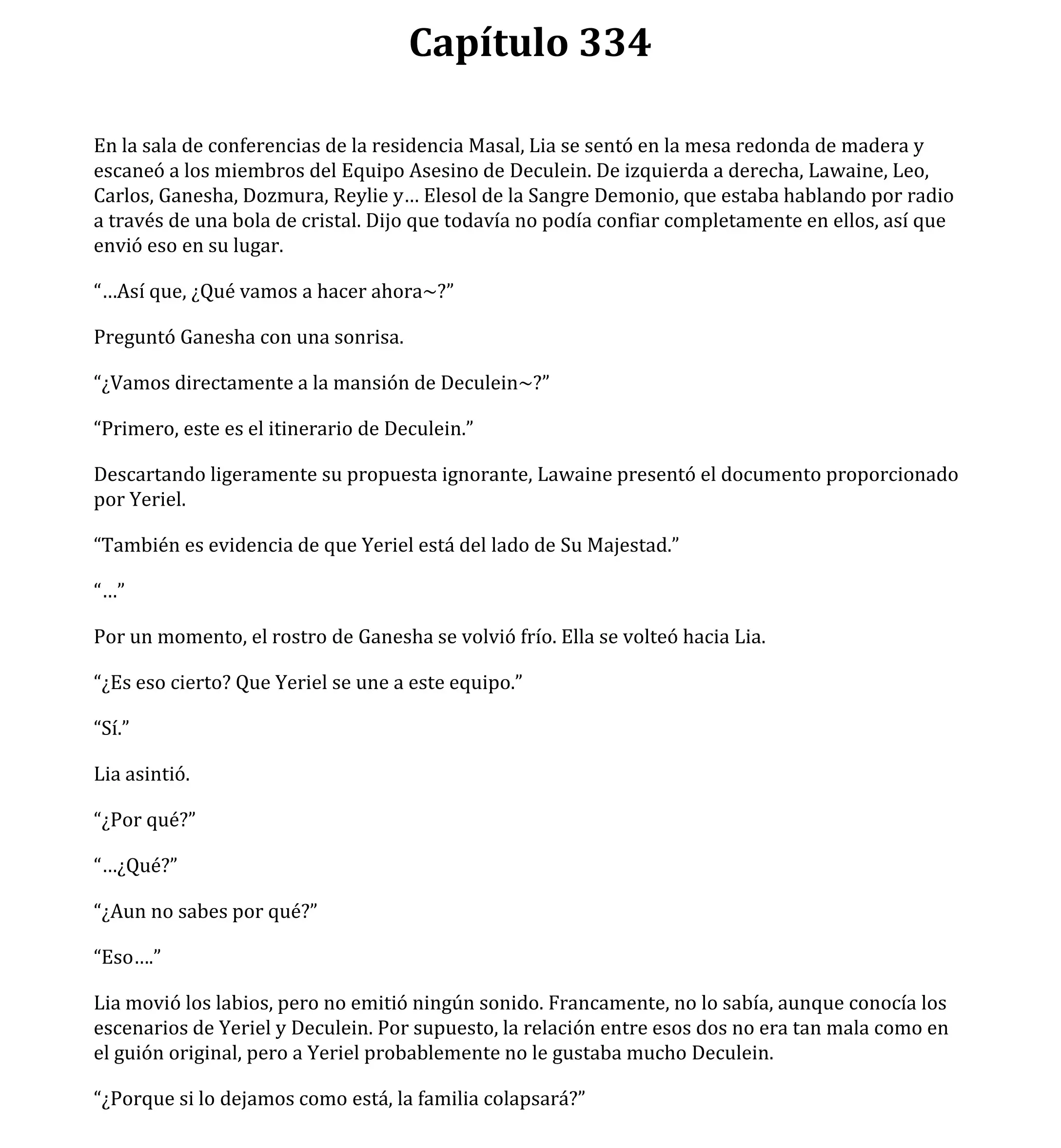 El Villano Quiere Vivir Capitulo 334 page 1