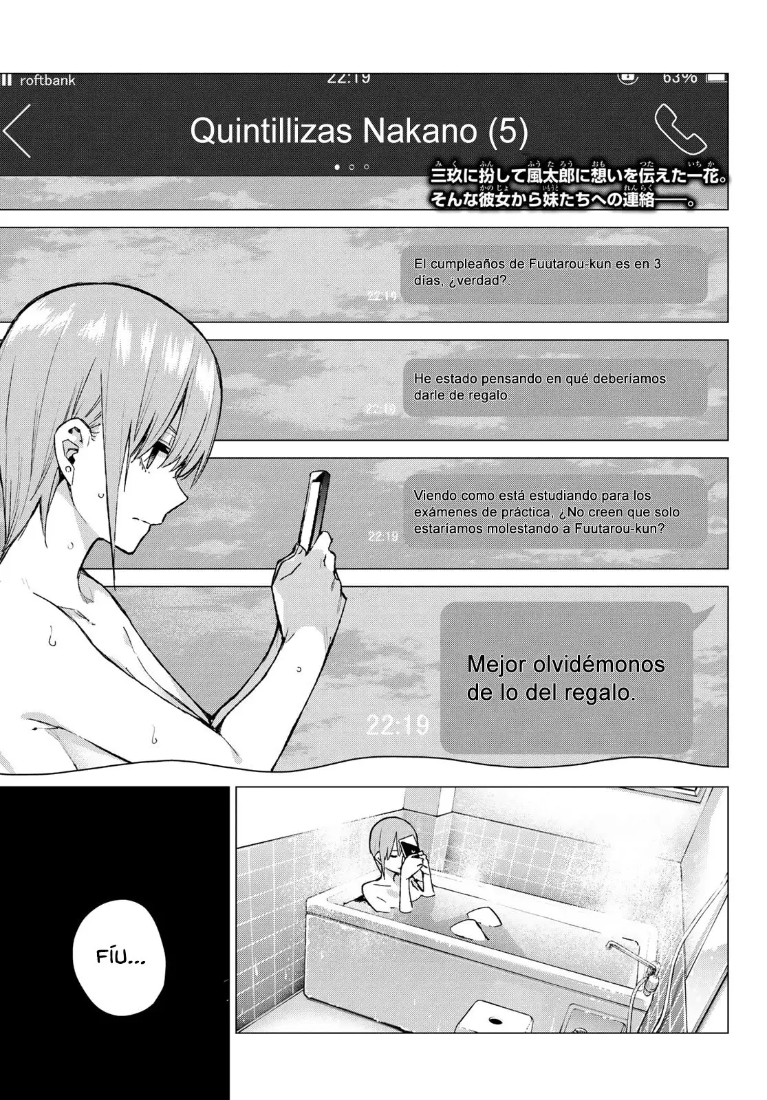 Go-Toubun no Hanayome Capitulo 75 page 2