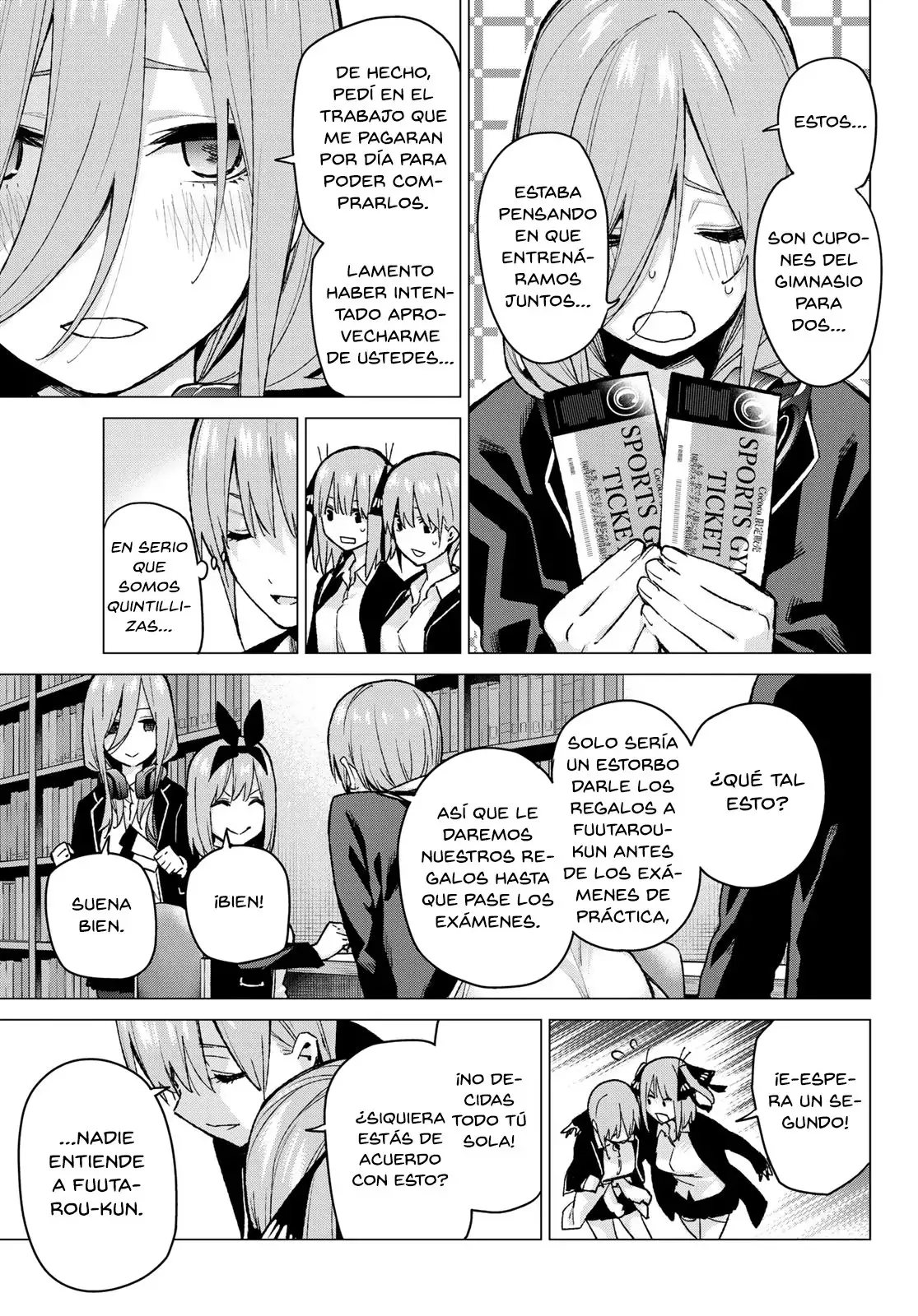 Go-Toubun no Hanayome Capitulo 75 page 13
