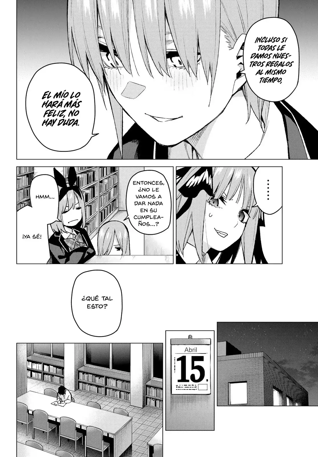 Go-Toubun no Hanayome Capitulo 75 page 14