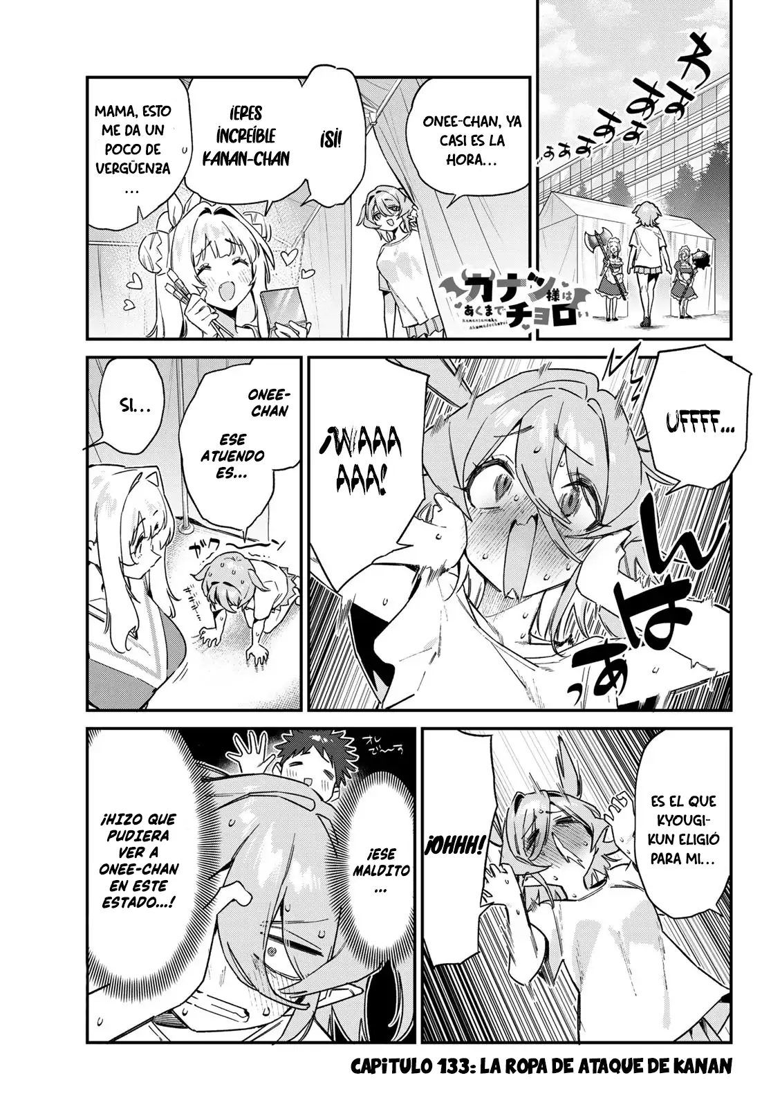 Kanan-sama Might be Easy Capitulo 133 page 1