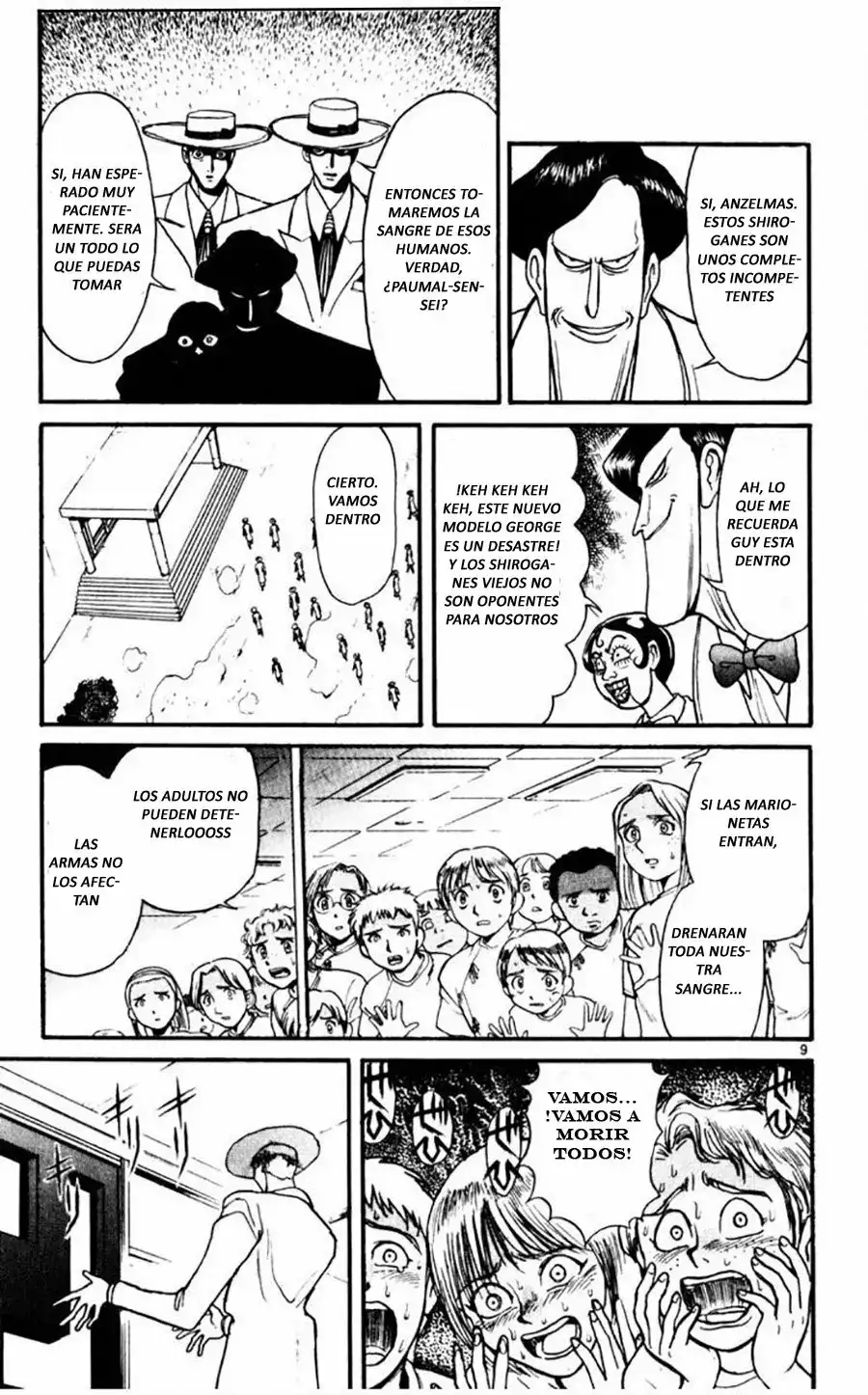 Karakuri Circus Capitulo 108 page 10