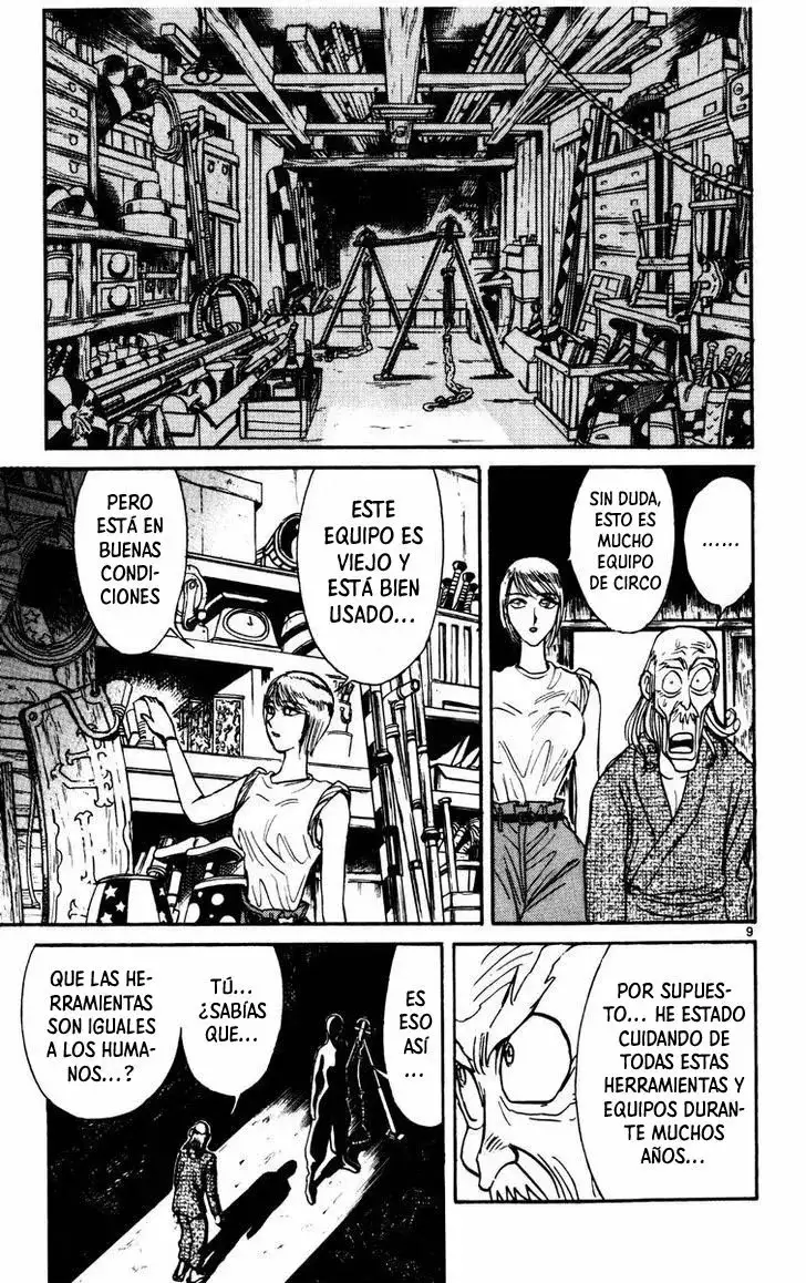 Karakuri Circus Capitulo 121 page 9