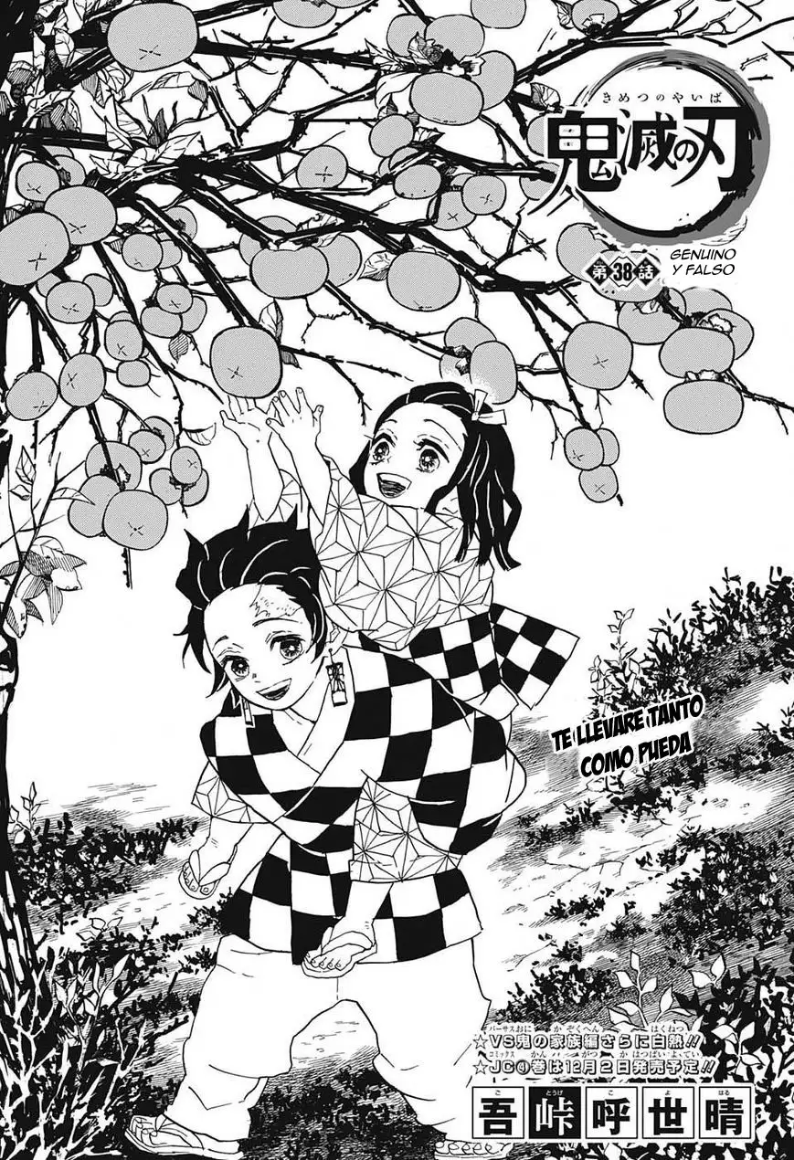 Kimetsu no Yaiba Capitulo 38 page 1