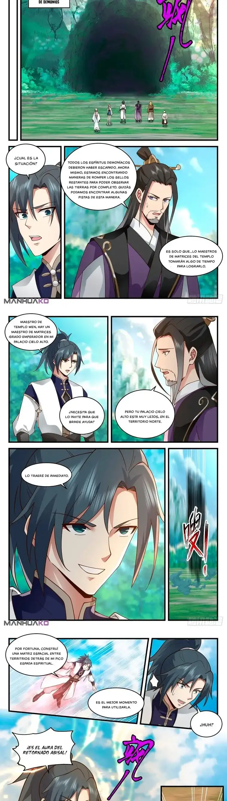 Martial Peak Capitulo 2077 page 1