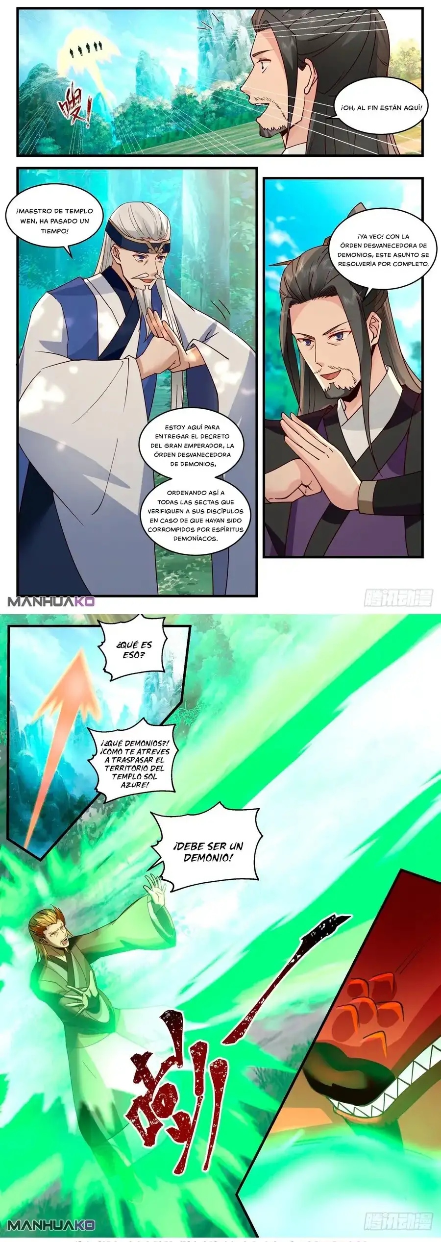Martial Peak Capitulo 2077 page 4