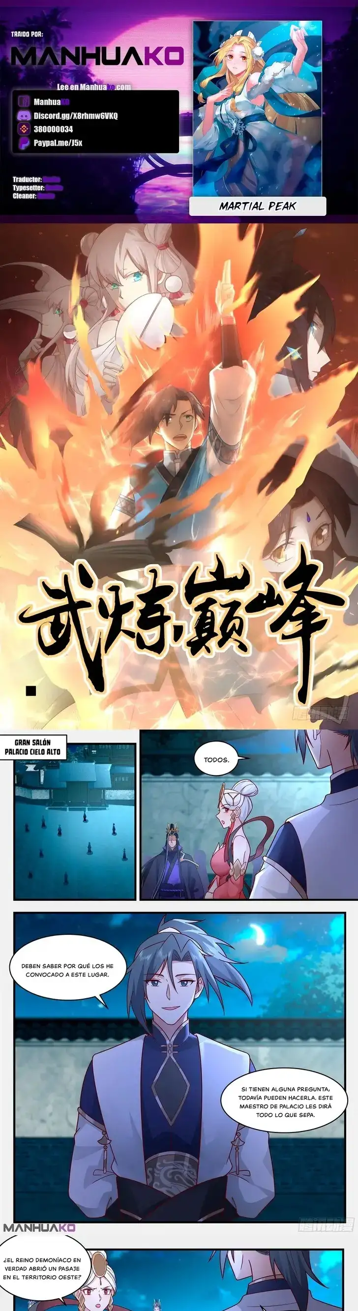 Martial Peak Capitulo 2329 page 0