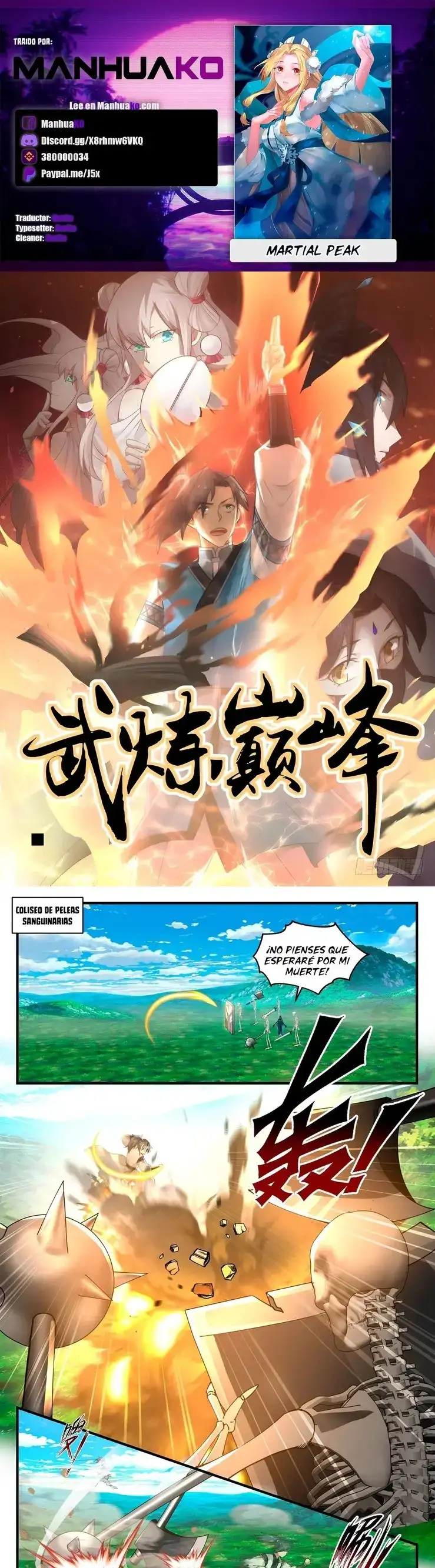 Martial Peak Capitulo 2372 page 0