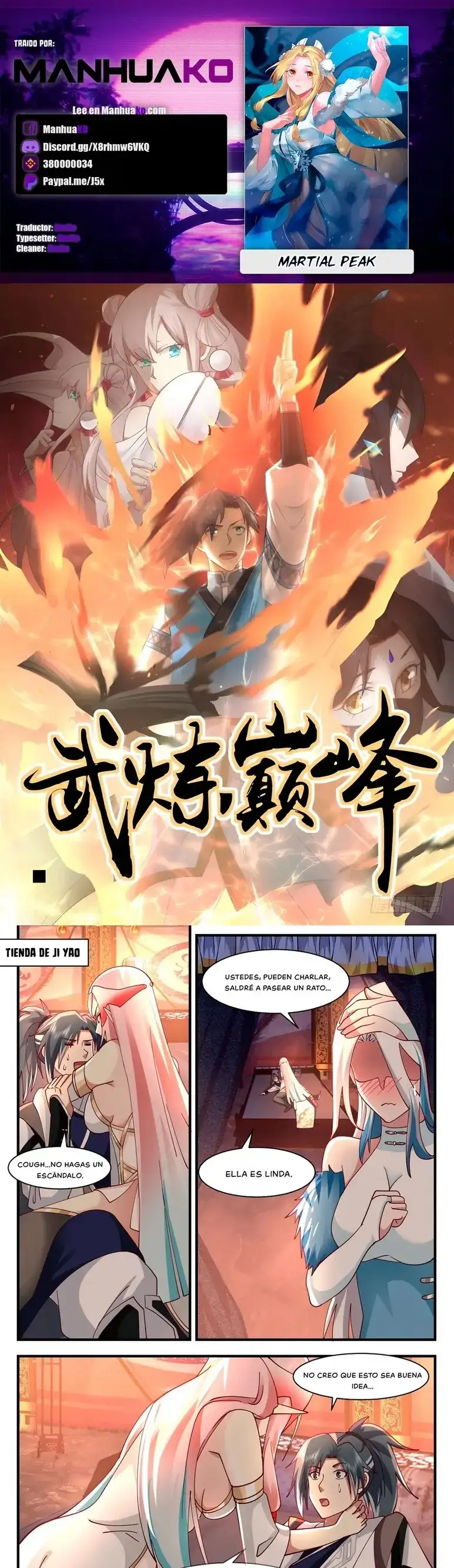 Martial Peak Capitulo 2502 page 0