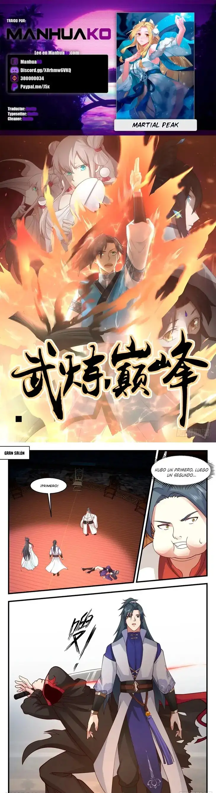 Martial Peak Capitulo 2645 page 0