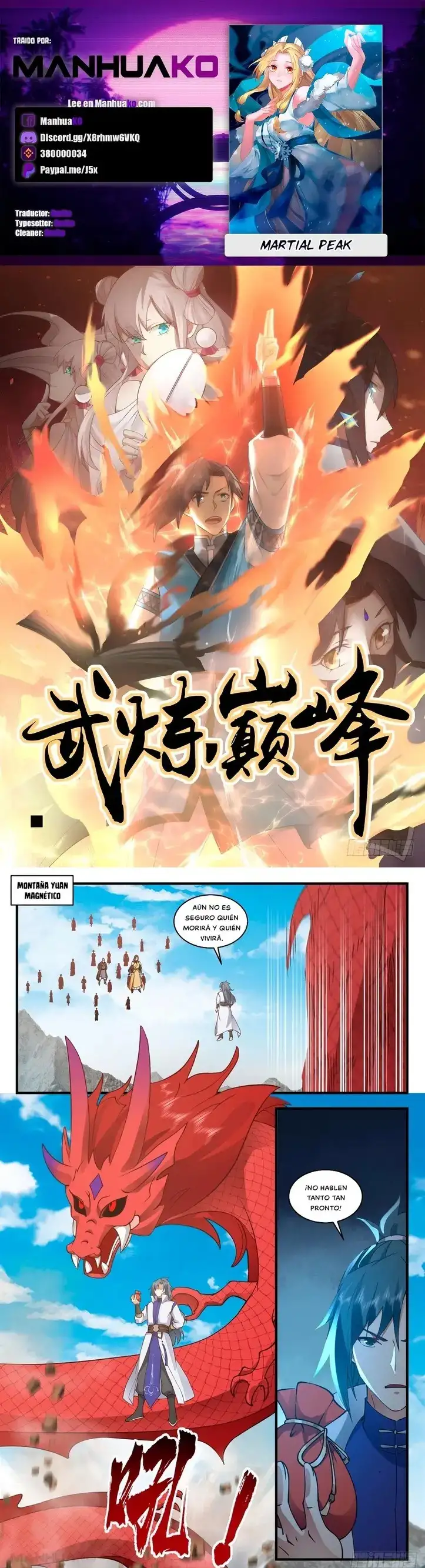 Martial Peak Capitulo 2648 page 0