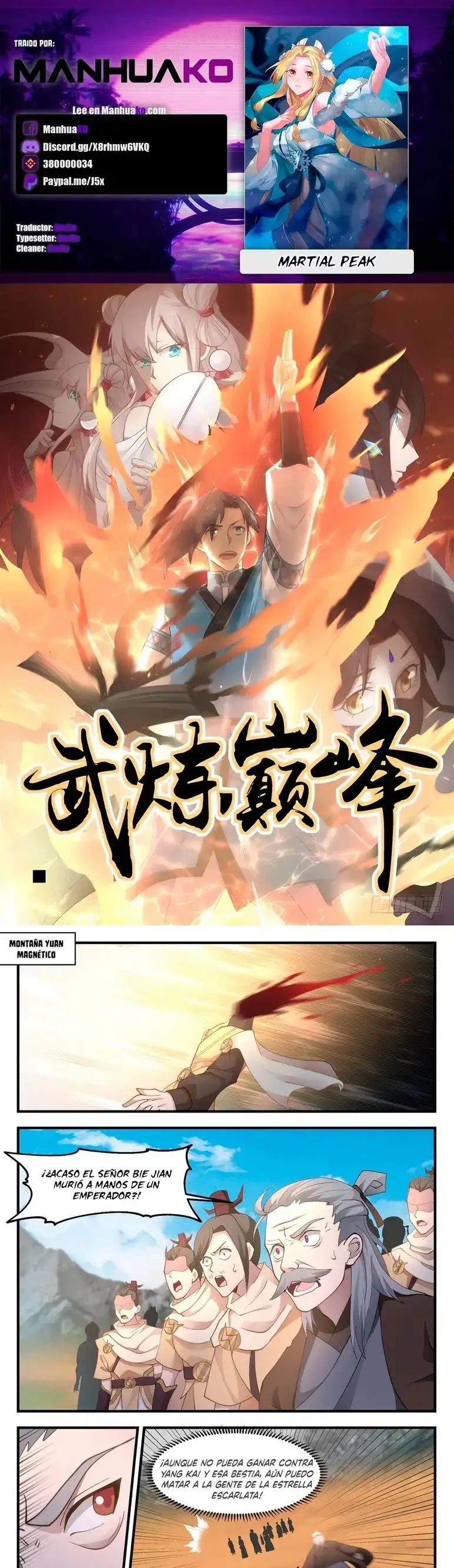 Martial Peak Capitulo 2649 page 0