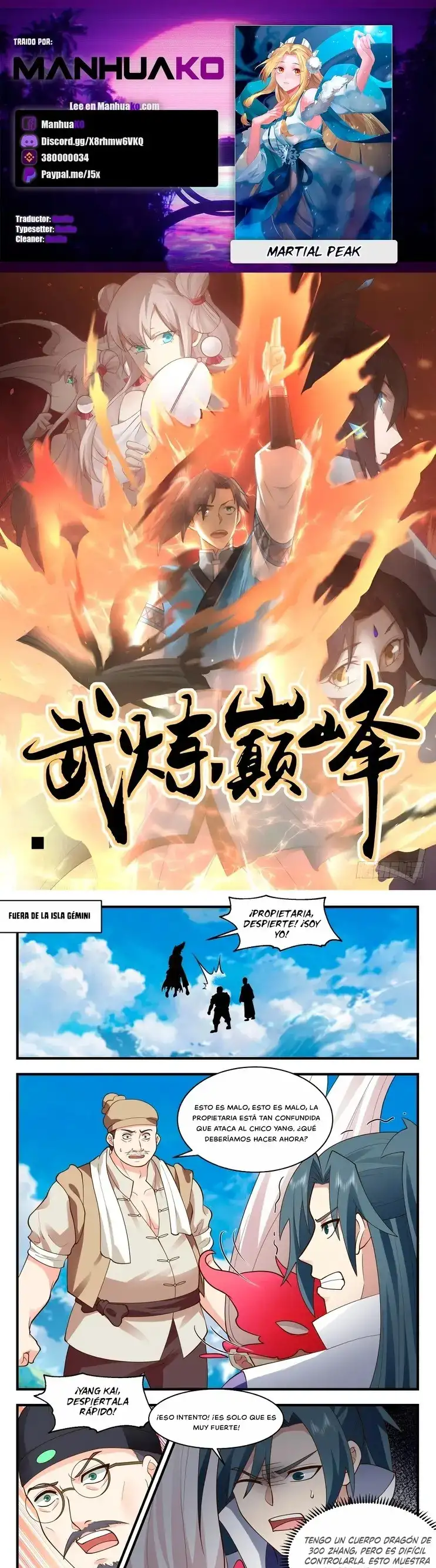 Martial Peak Capitulo 2791 page 0