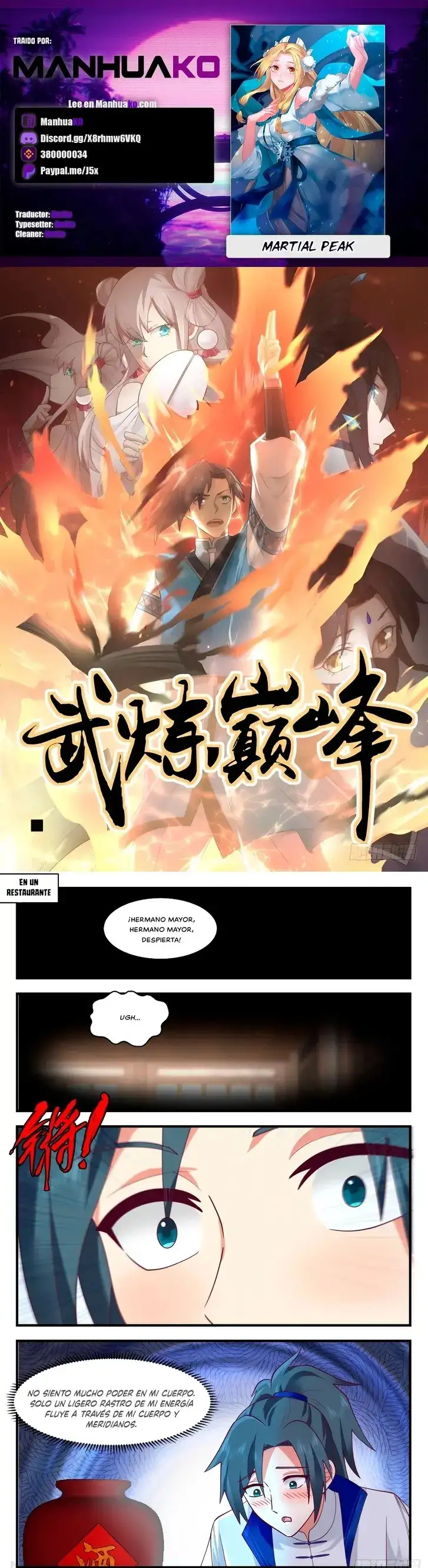 Martial Peak Capitulo 2821 page 0