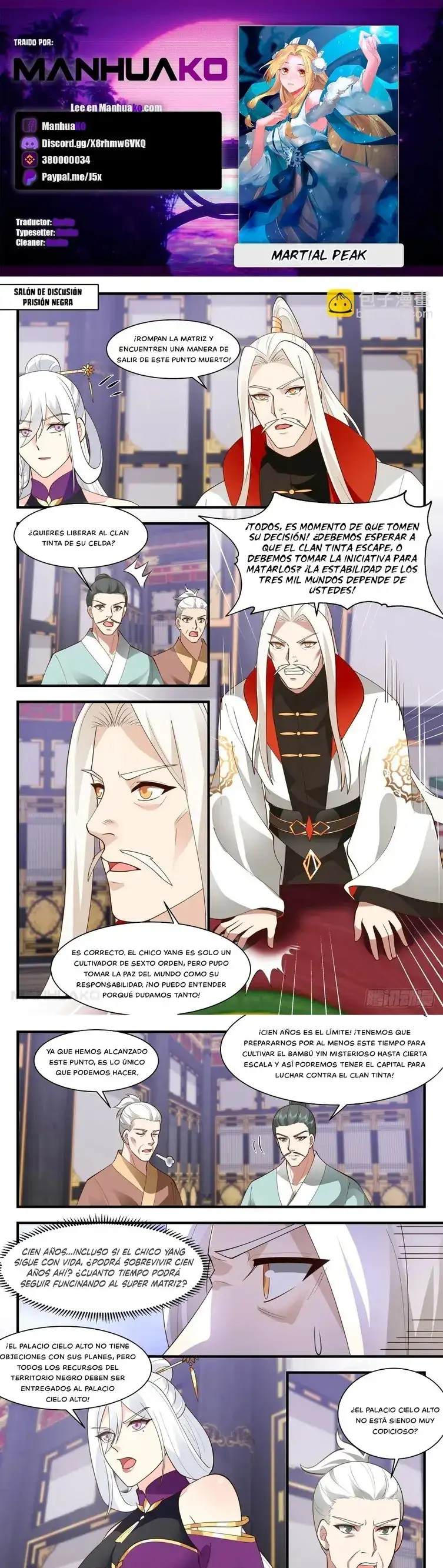 Martial Peak Capitulo 3020 page 0