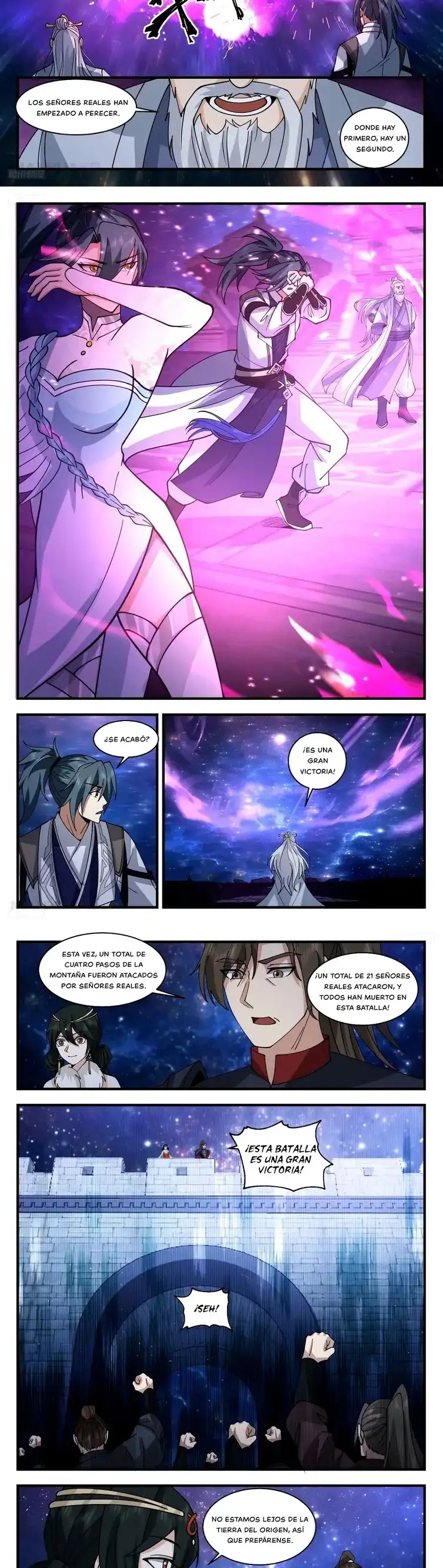Martial Peak Capitulo 3265 page 1