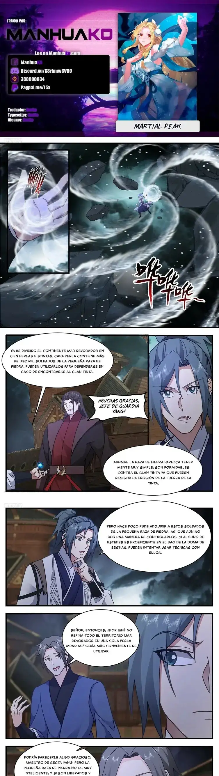 Martial Peak Capitulo 3333 page 0