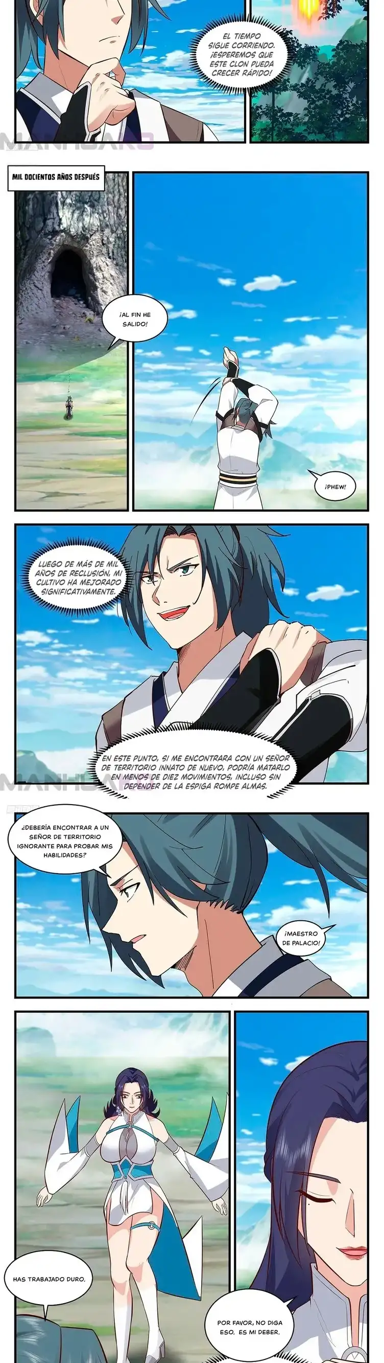 Martial Peak Capitulo 3418 page 1