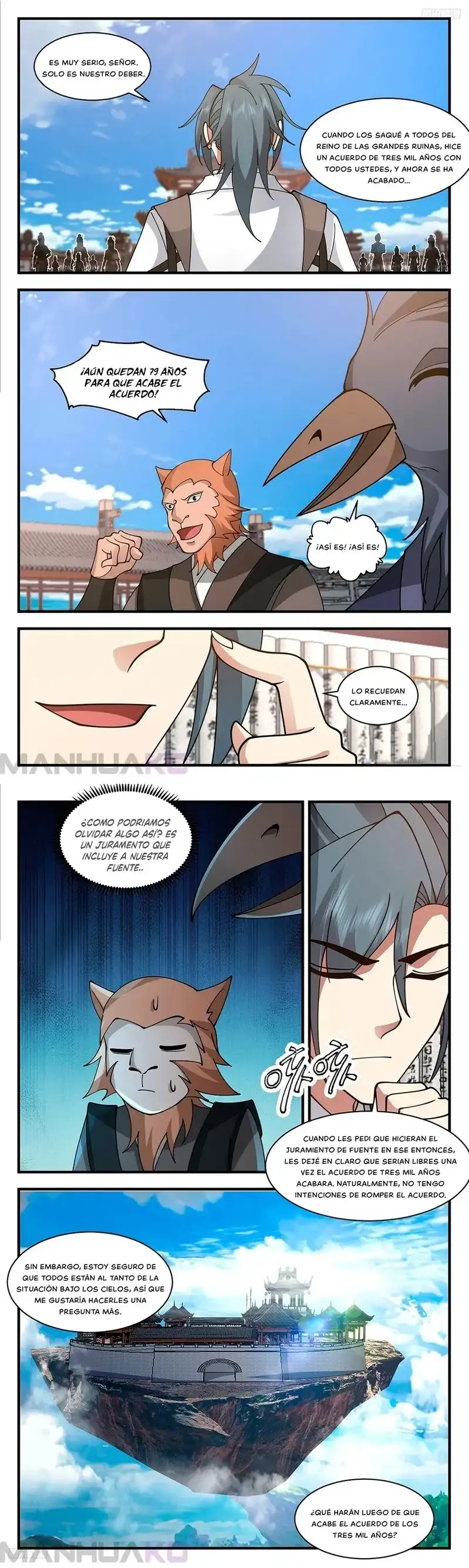 Martial Peak Capitulo 3448 page 4