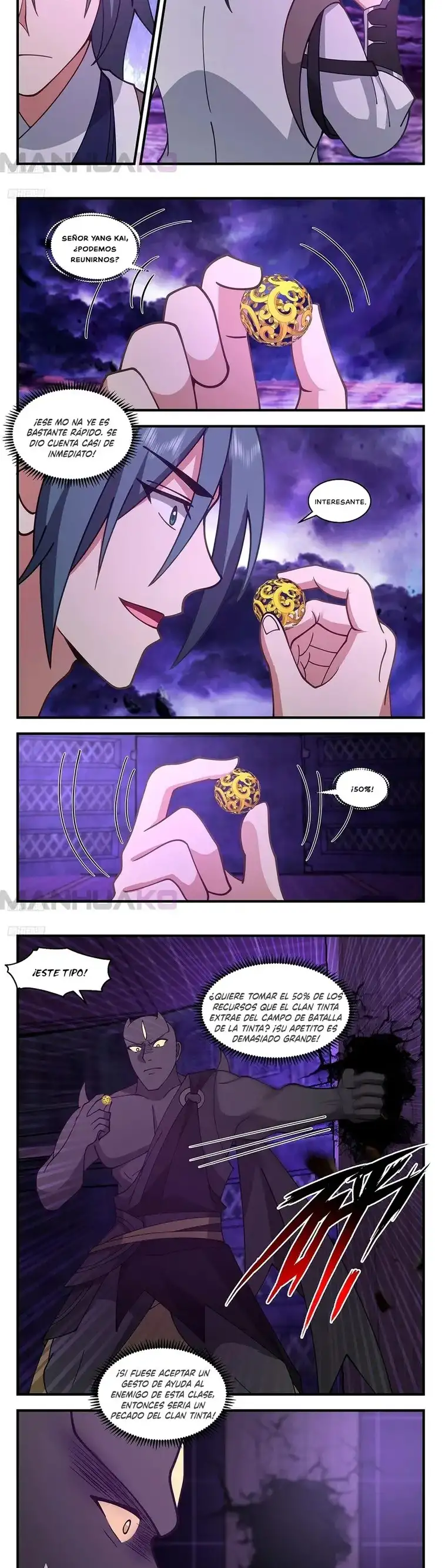 Martial Peak Capitulo 3467 page 1