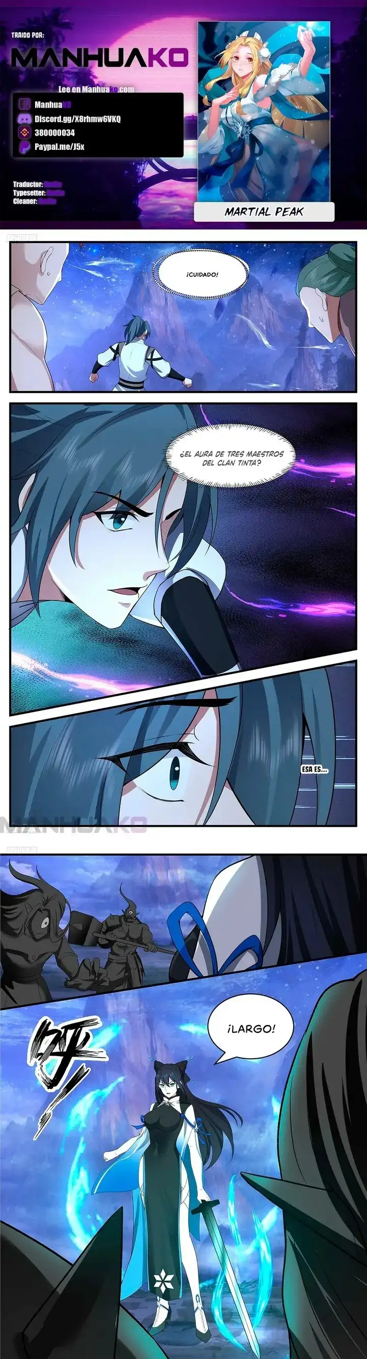 Martial Peak Capitulo 3531 page 0