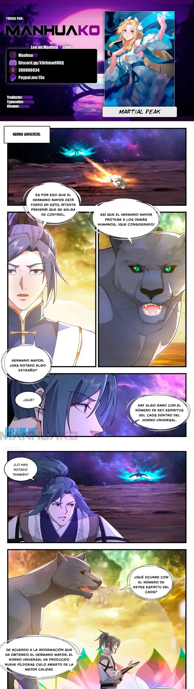 Martial Peak Capitulo 3604 page 0
