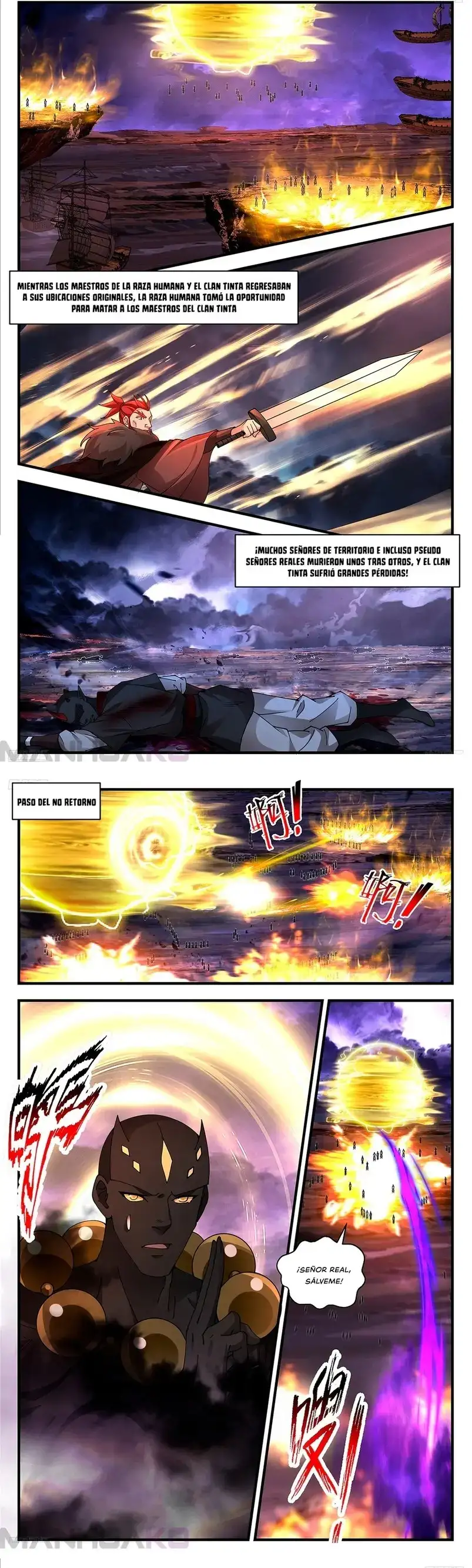 Martial Peak Capitulo 3608 page 3