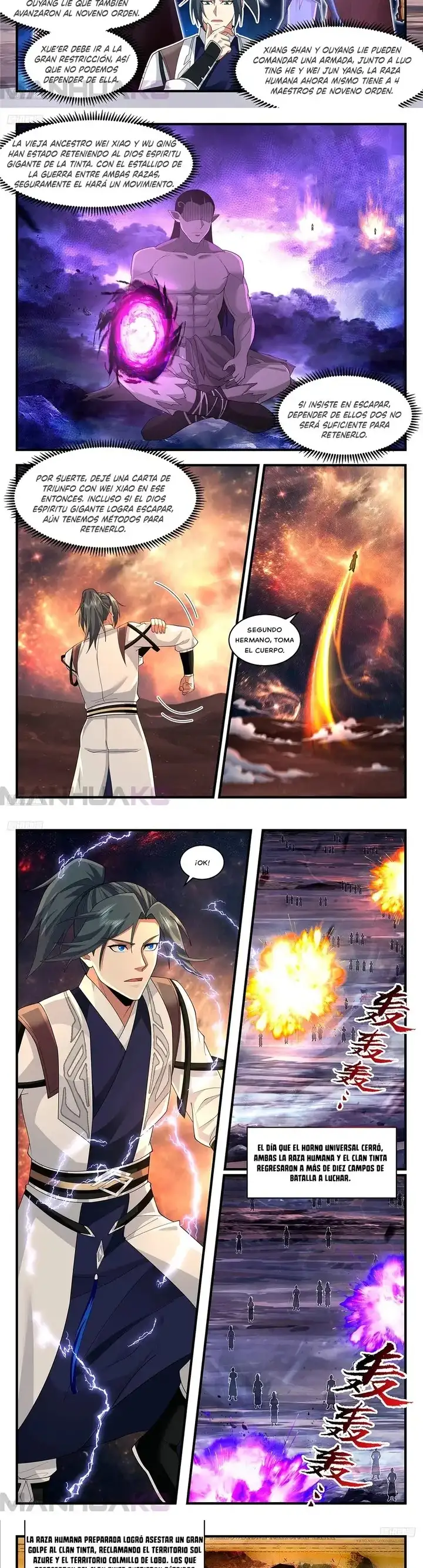 Martial Peak Capitulo 3611 page 1