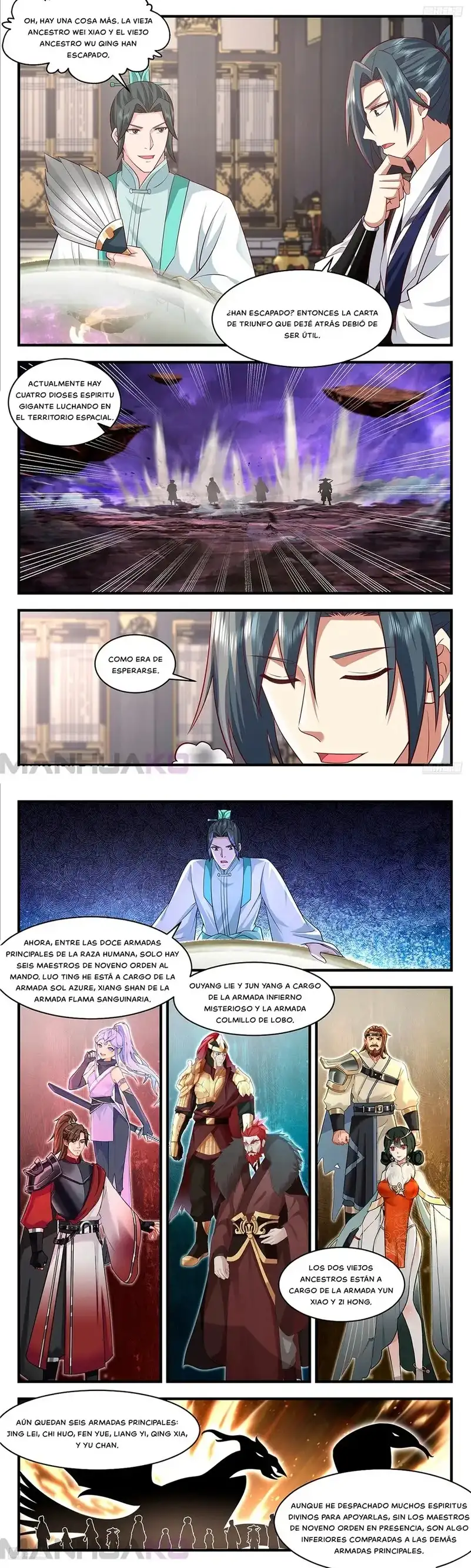 Martial Peak Capitulo 3626 page 4