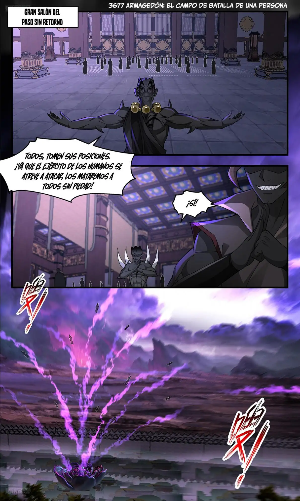 Martial Peak Capitulo 3677 page 1
