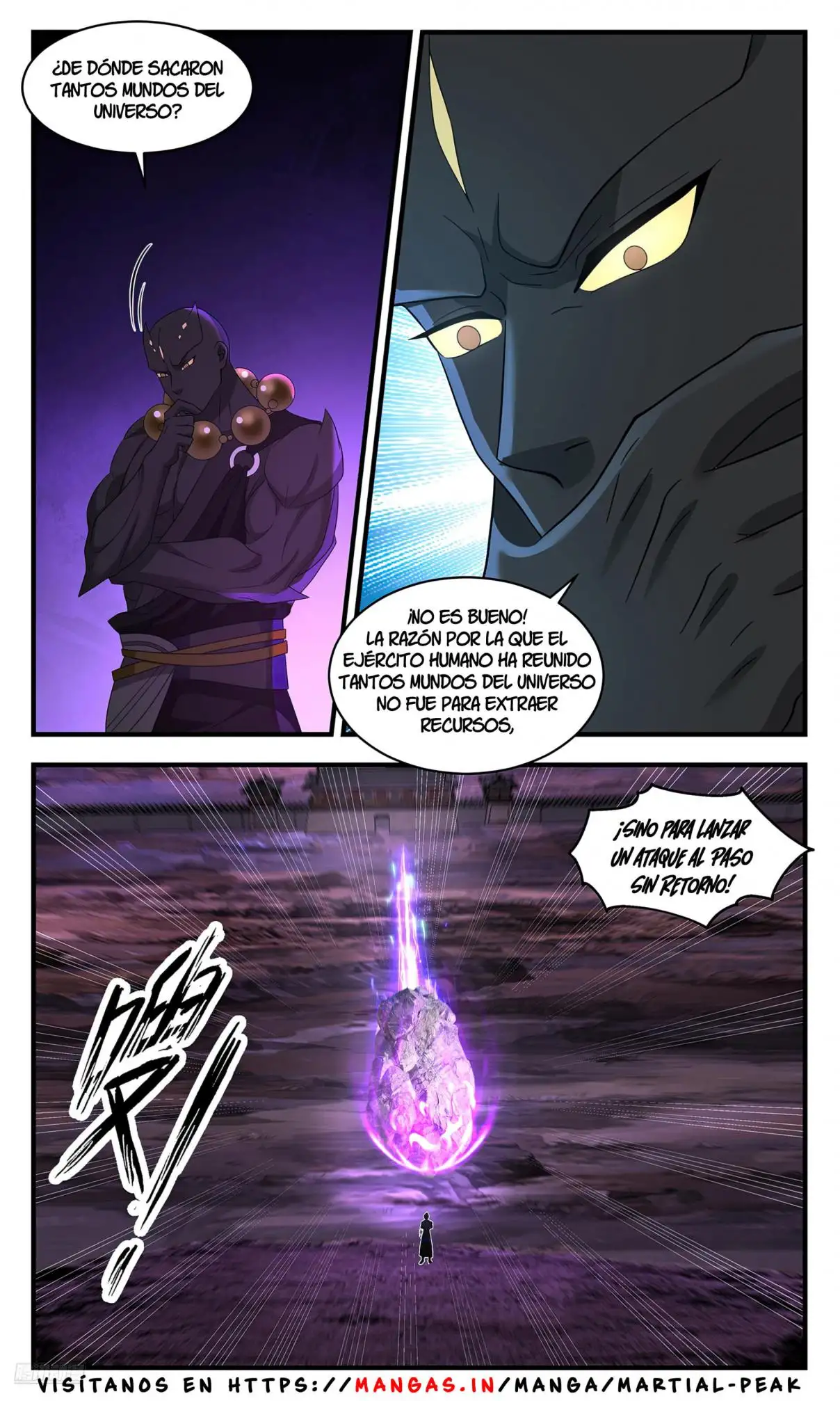 Martial Peak Capitulo 3677 page 10
