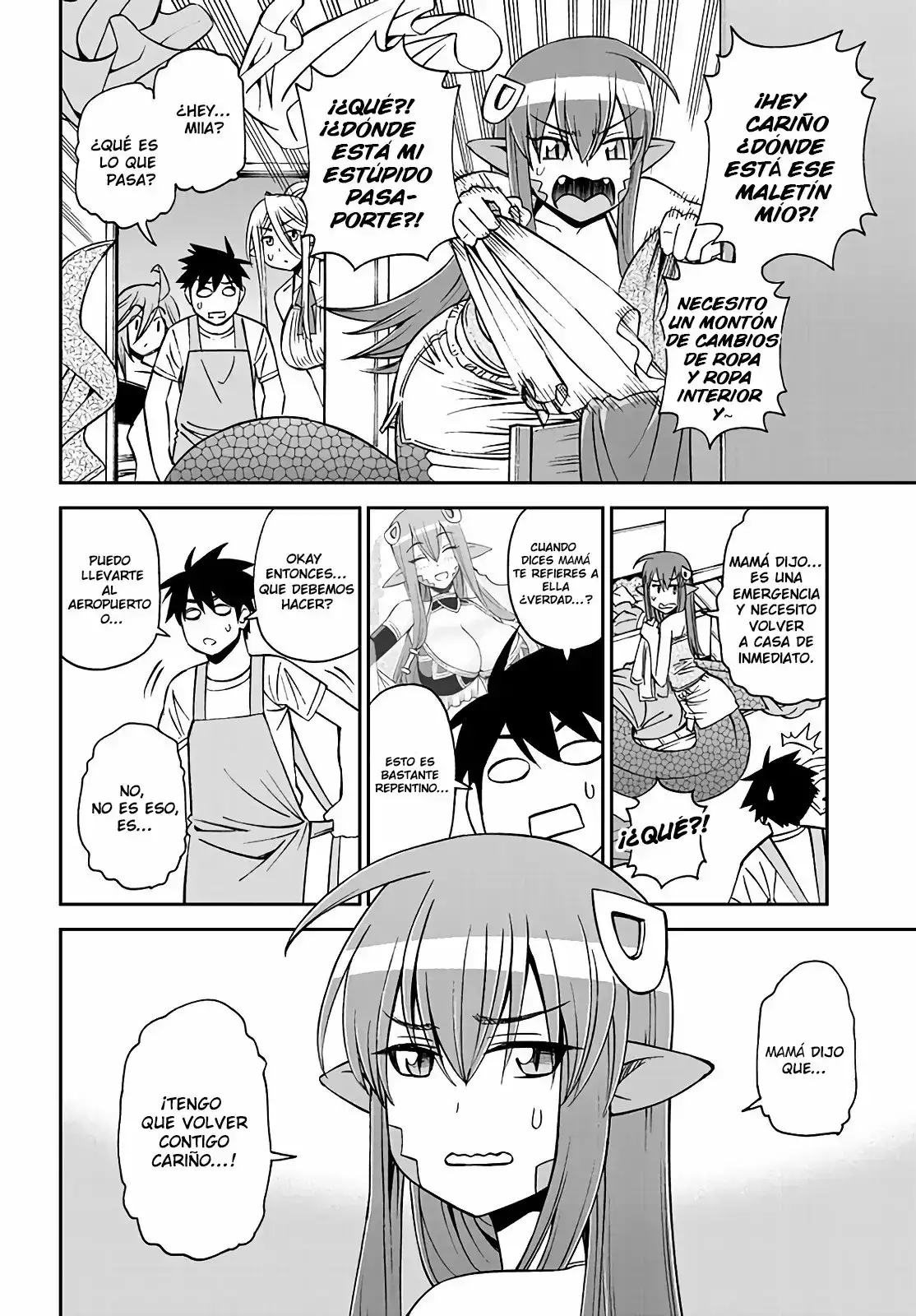 Monster Musume no Iru Nichijou Capitulo 60 page 8