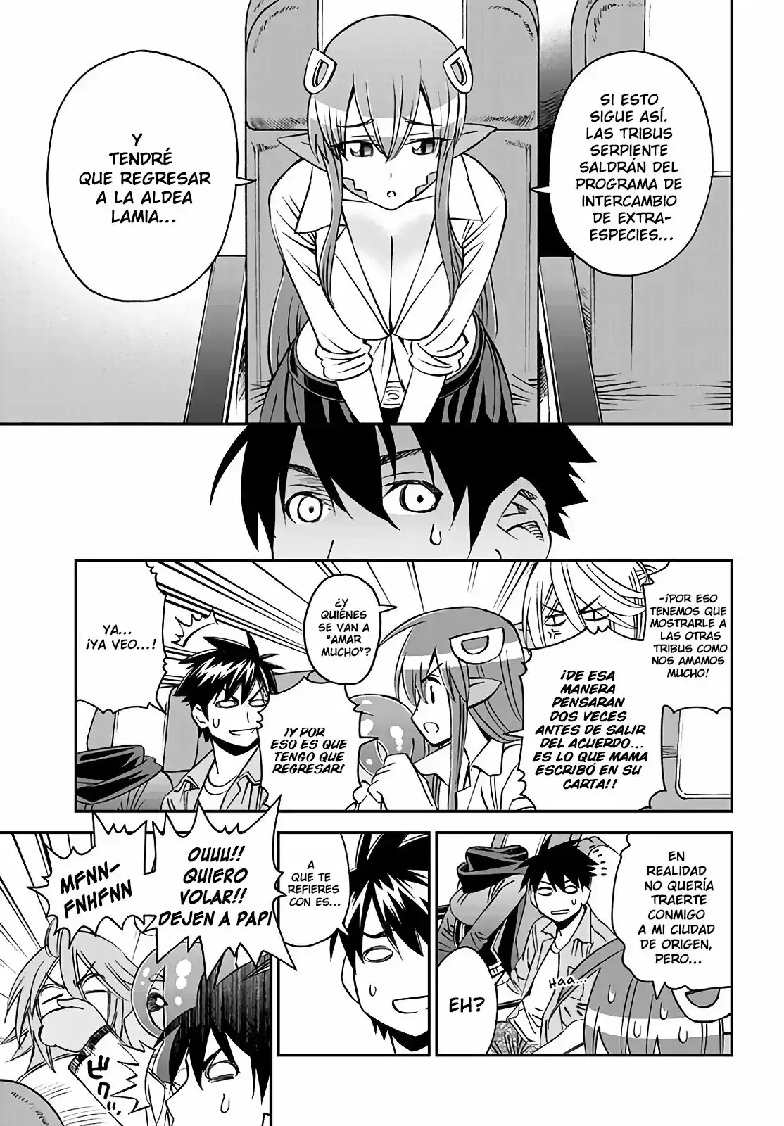 Monster Musume no Iru Nichijou Capitulo 60 page 17