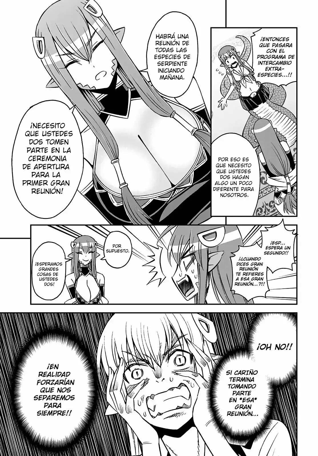 Monster Musume no Iru Nichijou Capitulo 60 page 35
